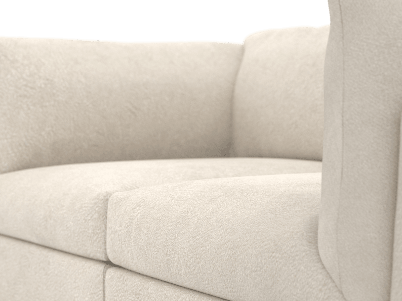 Finley Muse Flax Modular Sofa - 2 Seater color Muse Flax
