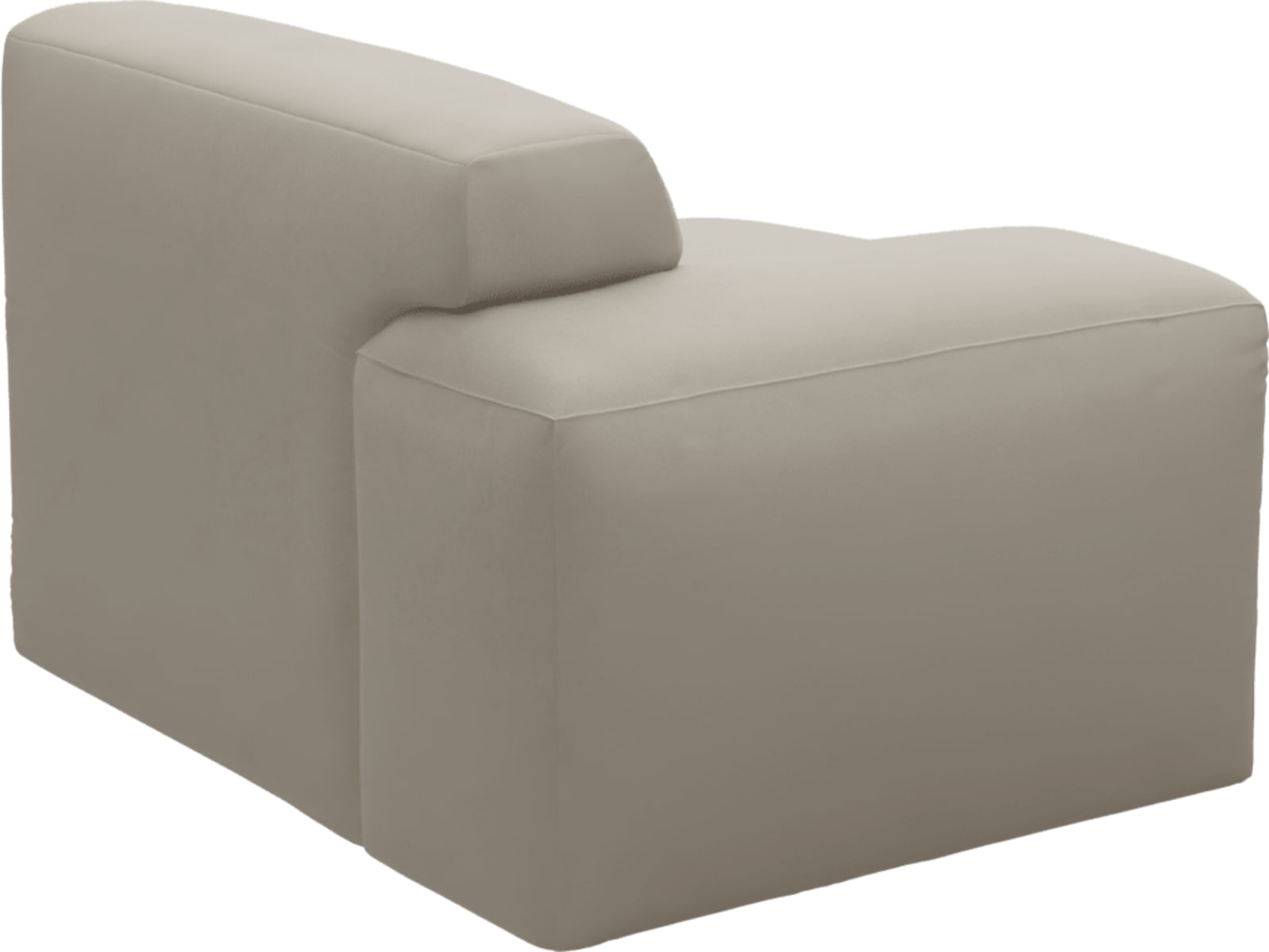 Copenhagen Isla Sea Pearl Left Arm Facing Sofa Module color Isla Sea Pearl