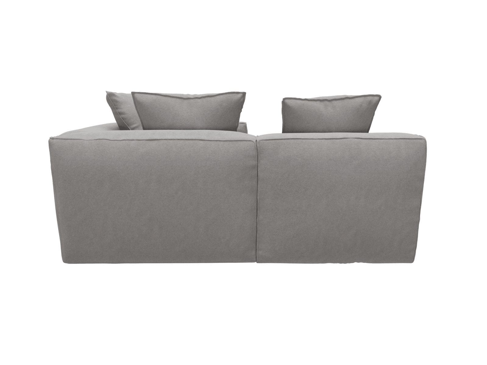 Riley Apt View Steel Corner Sofa - 4 Seater LAF Terminal color View Steel