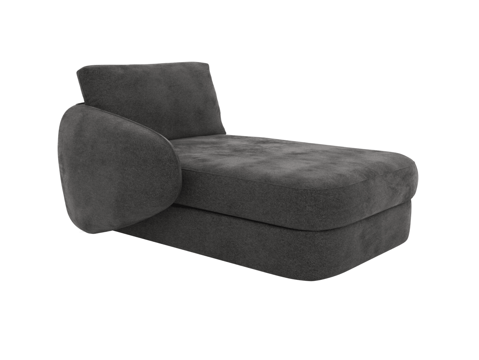 Esme California Charcoal Left Arm Facing Chaise Module color California Charcoal