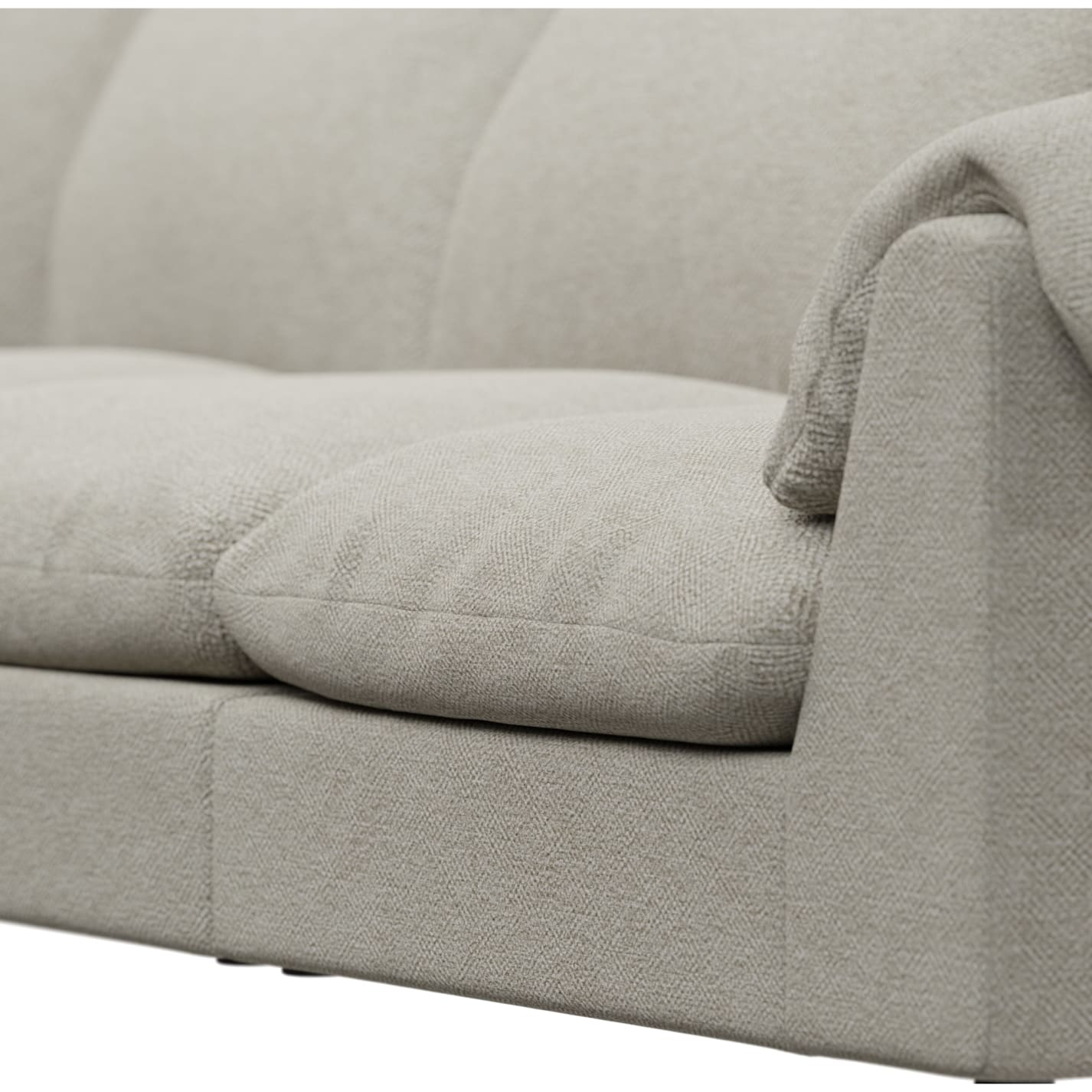 Ludlow Noa Desert Corner Sofa - 5 Seater color Noa Desert