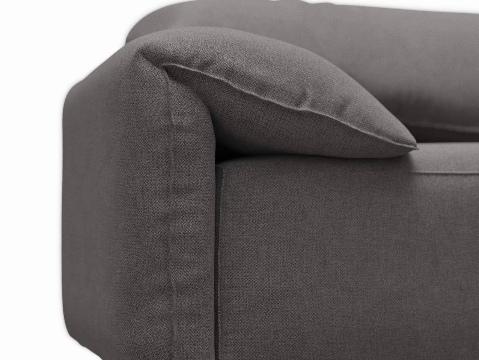 Clarence California Slate Sofa - 4 Seater color California Slate