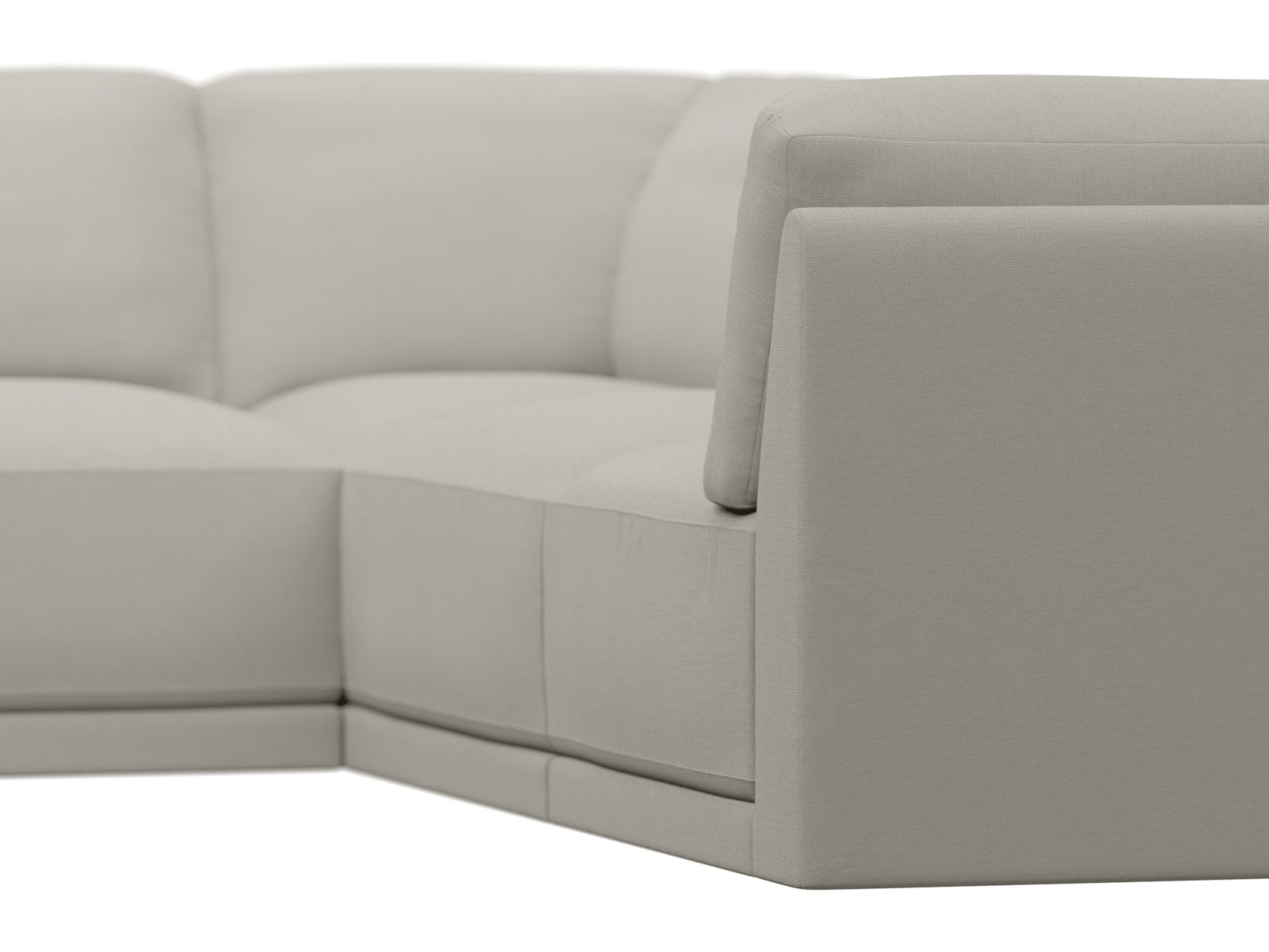 Emily Modular Sofa View Cream - 4 Piece color View Cream
