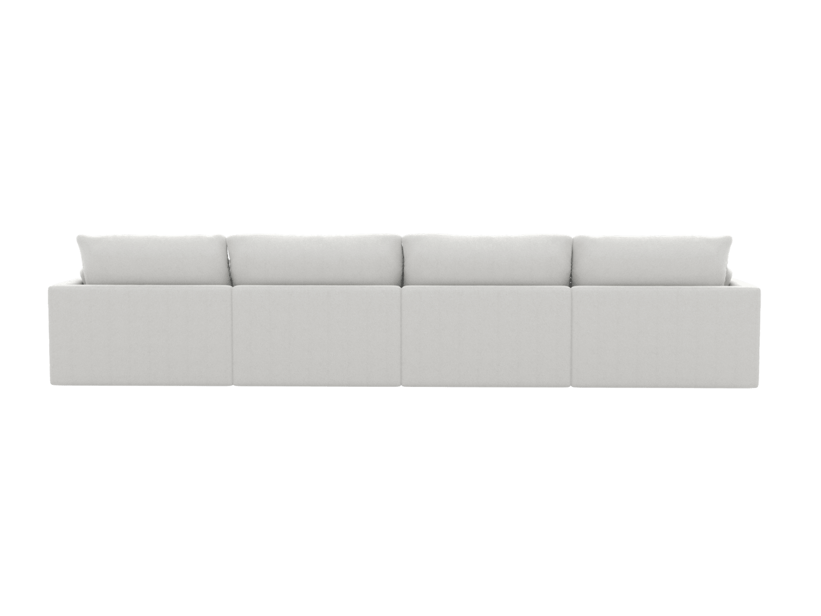 Willow Muse Frost Modular Sofa - 4 Seater color Muse Frost
