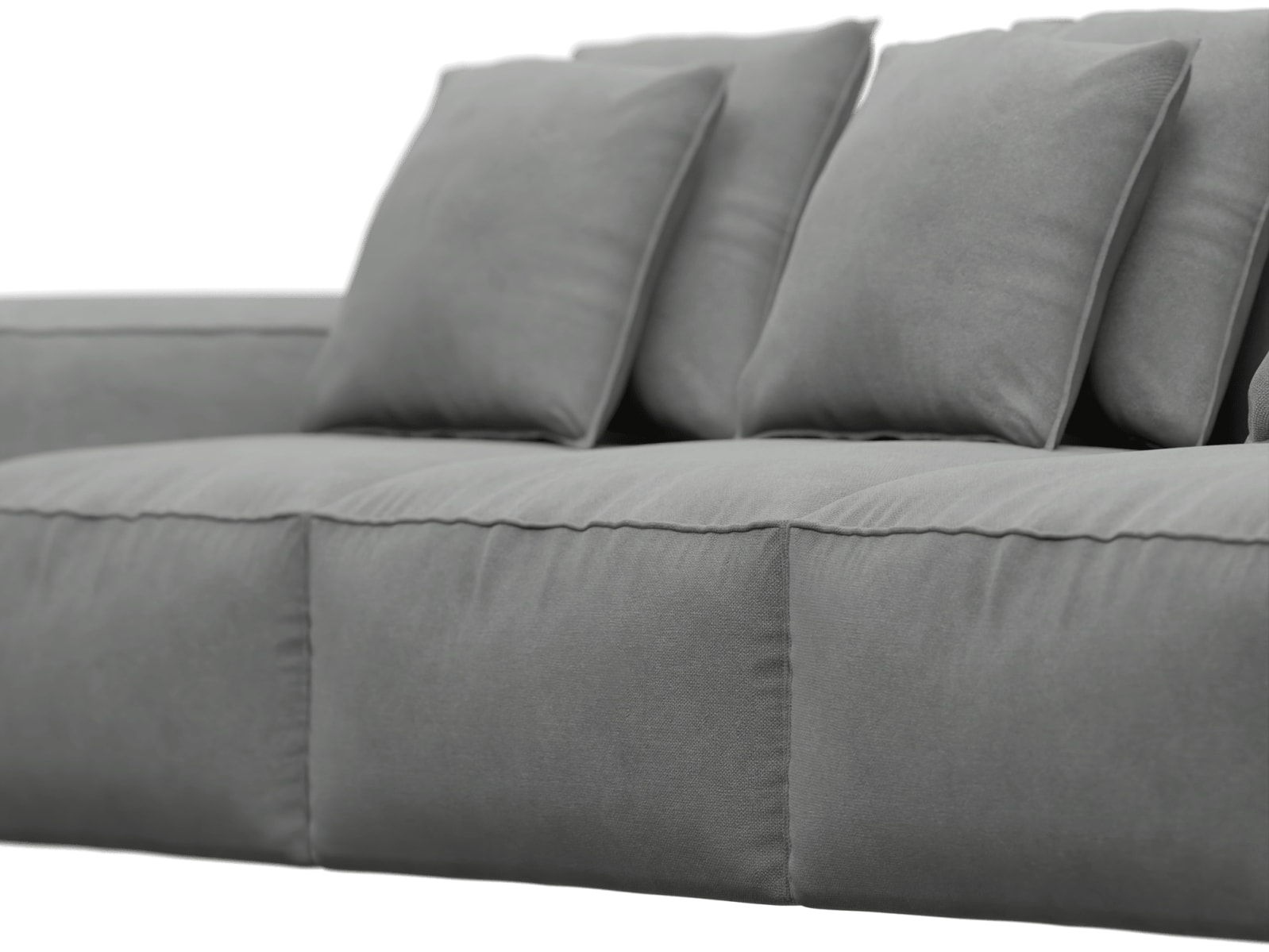 Riley Maya Flint Modular Sofa - 3 Seater color Maya Flint