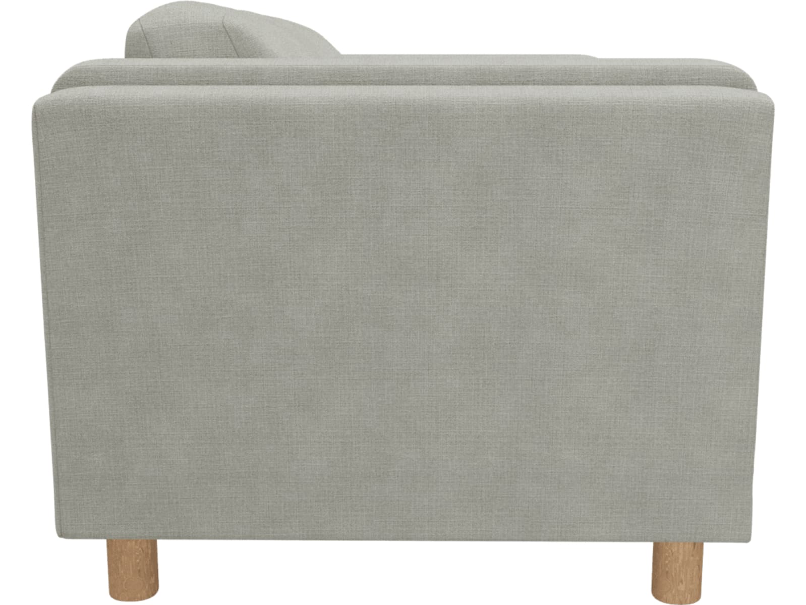 Hayes Toorak Pebble Sofa - 2 Seater color Toorak Pebble