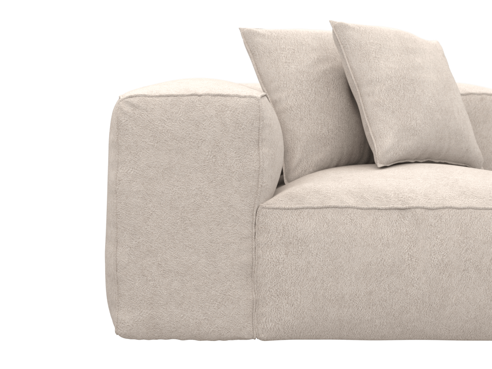 Riley Noa Desert Corner Sofa Module color Noa Desert