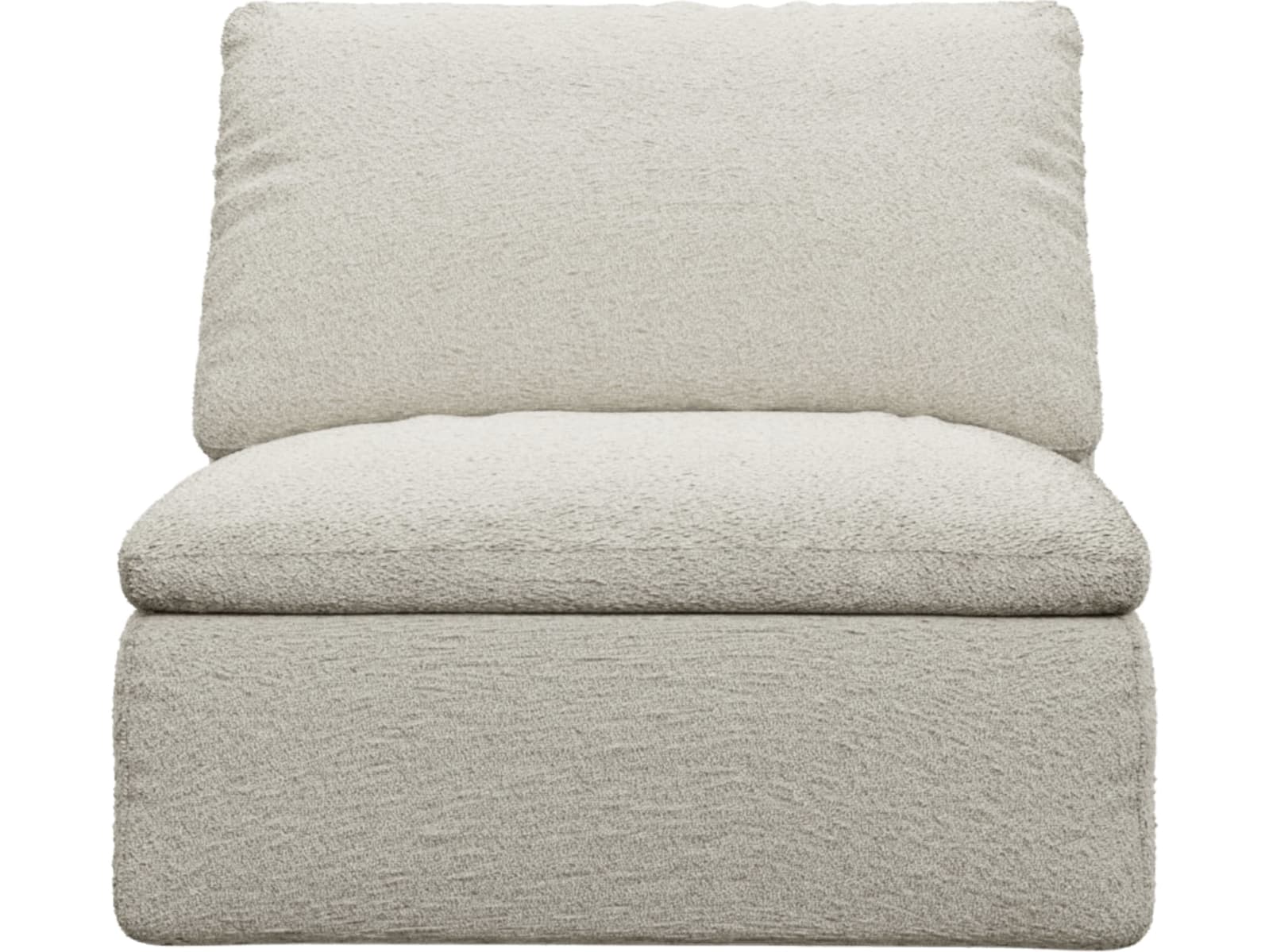 Cloud Boucle Ivory Slip Cover color Boucle Ivory