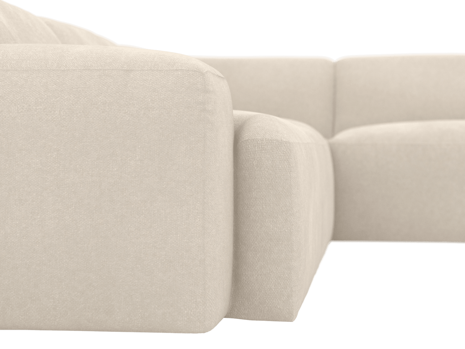 Copenhagen Tribute Shell Corner Sofa - 5 Seater color Tribute Shell