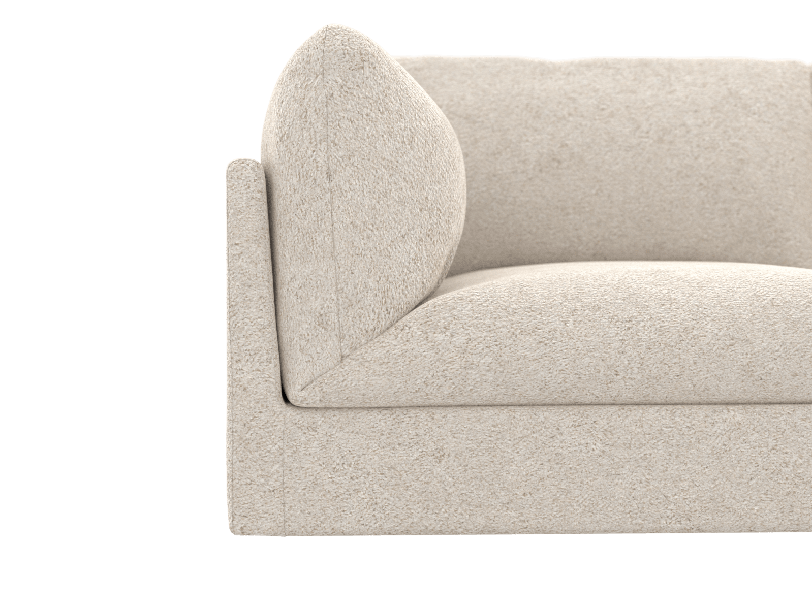 Finley Avon Mineral Modular Sofa RAF Terminal - 5 Seater color Avon Mineral