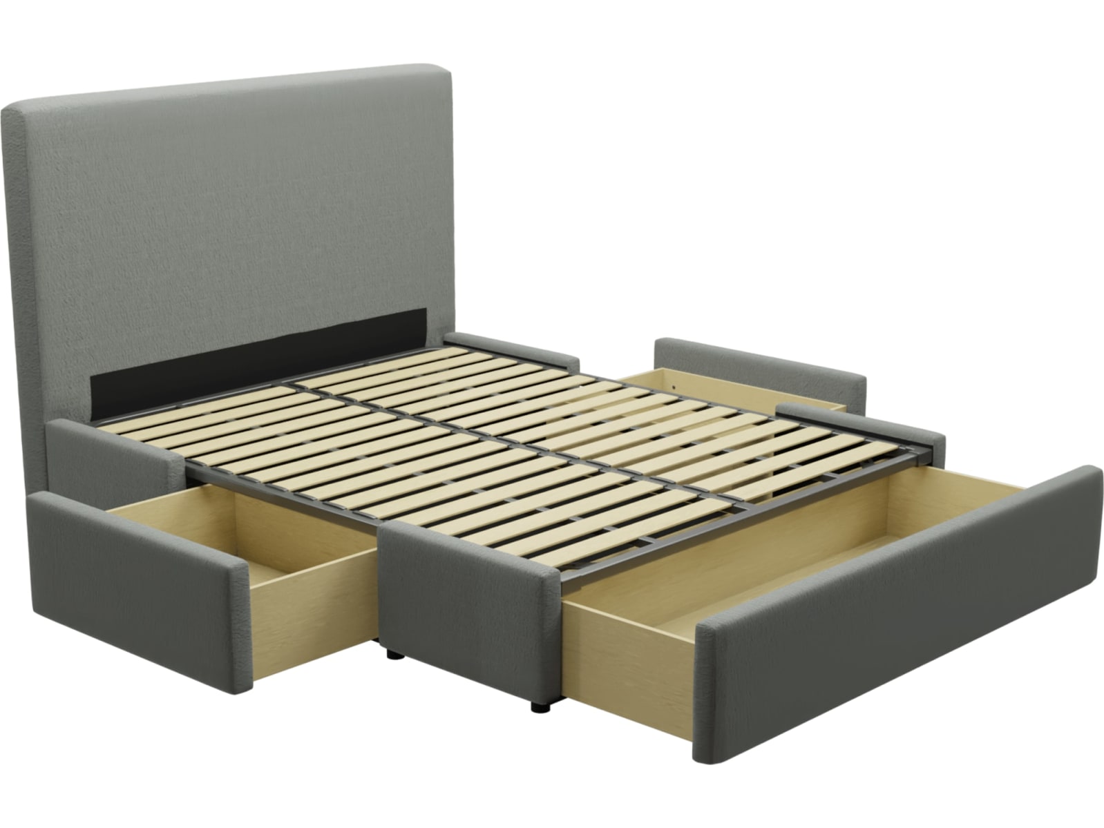 Aria Drawer Bed Tribute Storm color Tribute Storm
