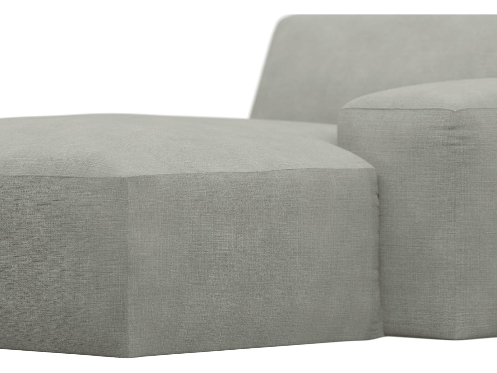 Copenhagen Toorak Pebble Right Arm Facing Chaise Module color Toorak Pebble