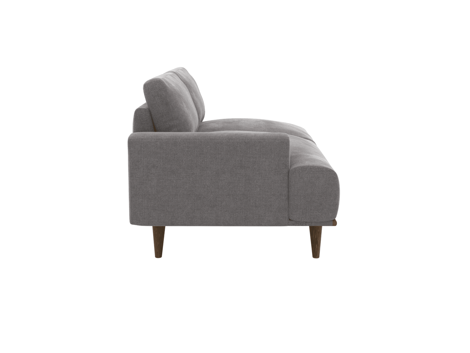 Dane Tribute Storm 2 Seat Left Facing Sofa Module color Tribute Storm