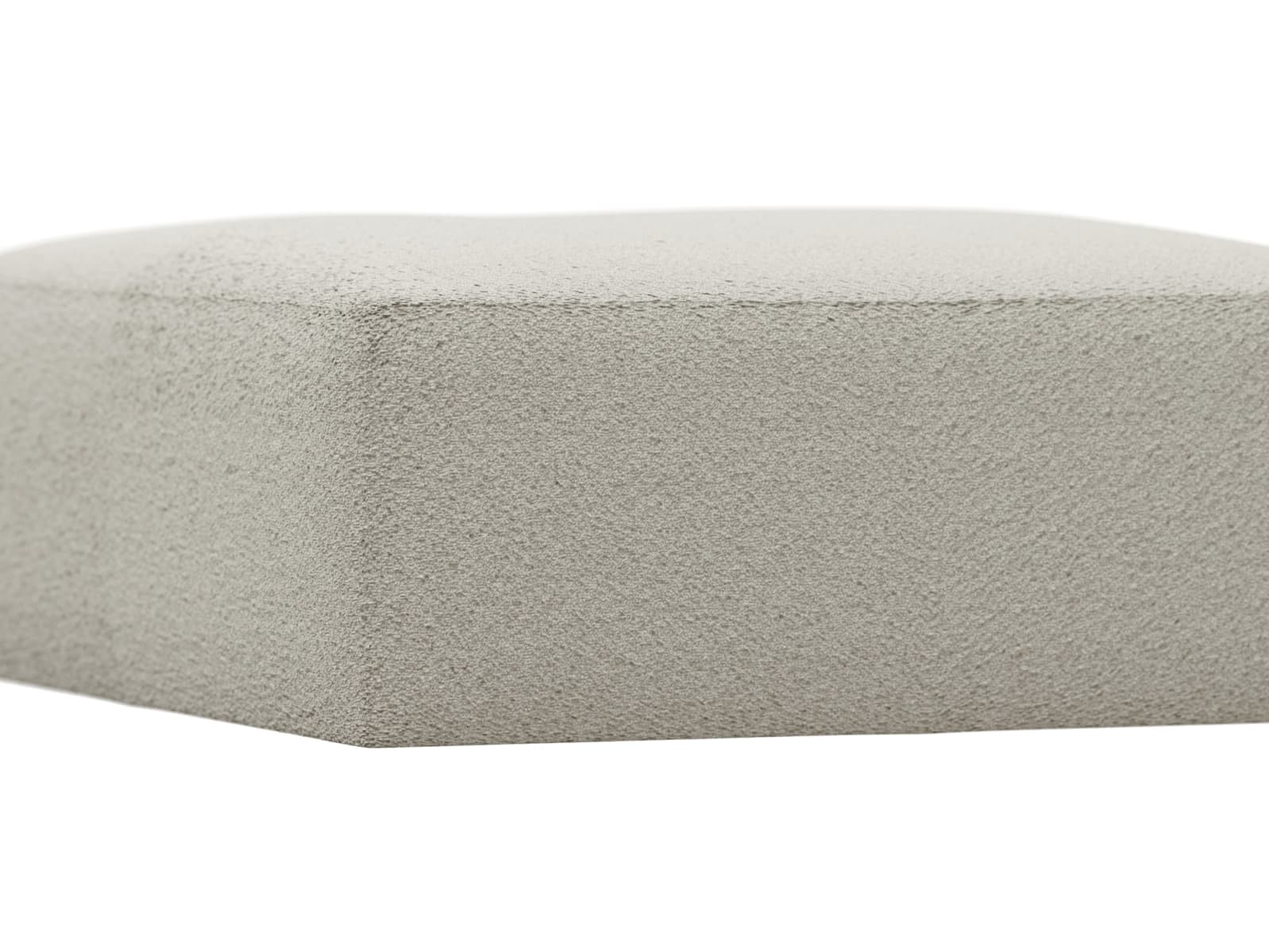 Copenhagen Boucle Ivory Ottoman color Boucle Ivory