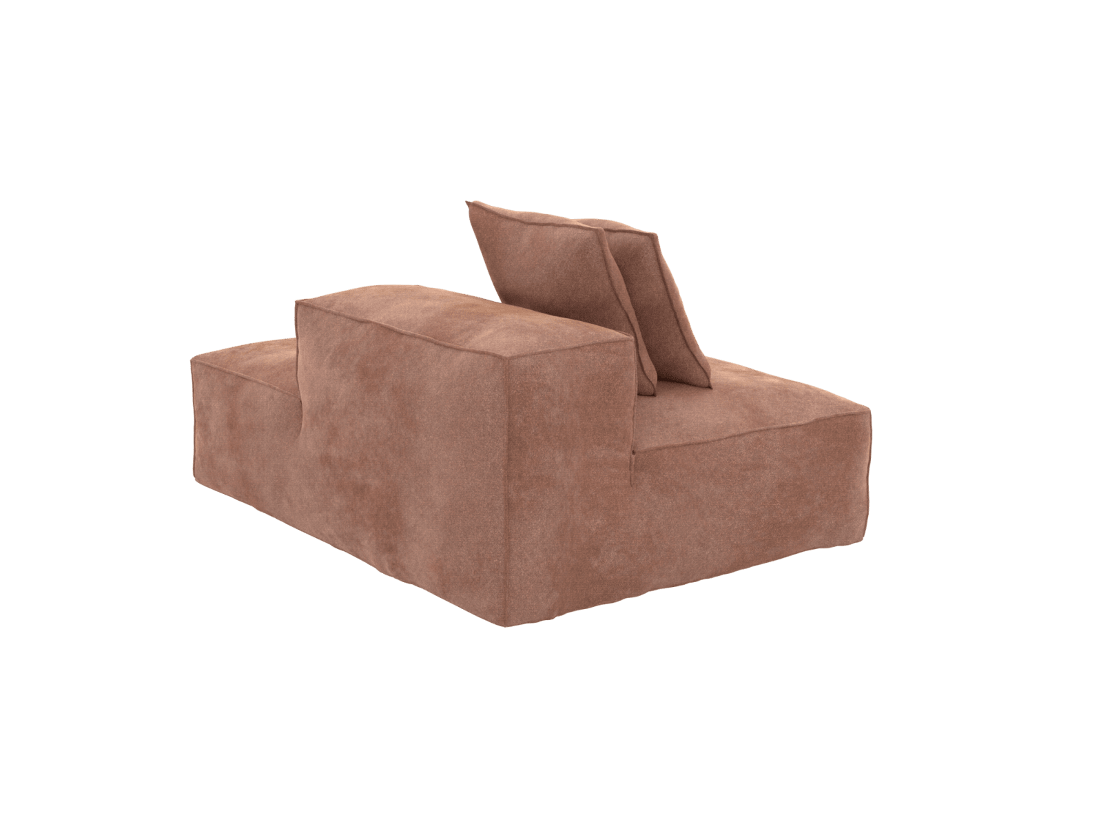 Riley Muse Dusk Terminal Right Sofa Module color Muse Dusk