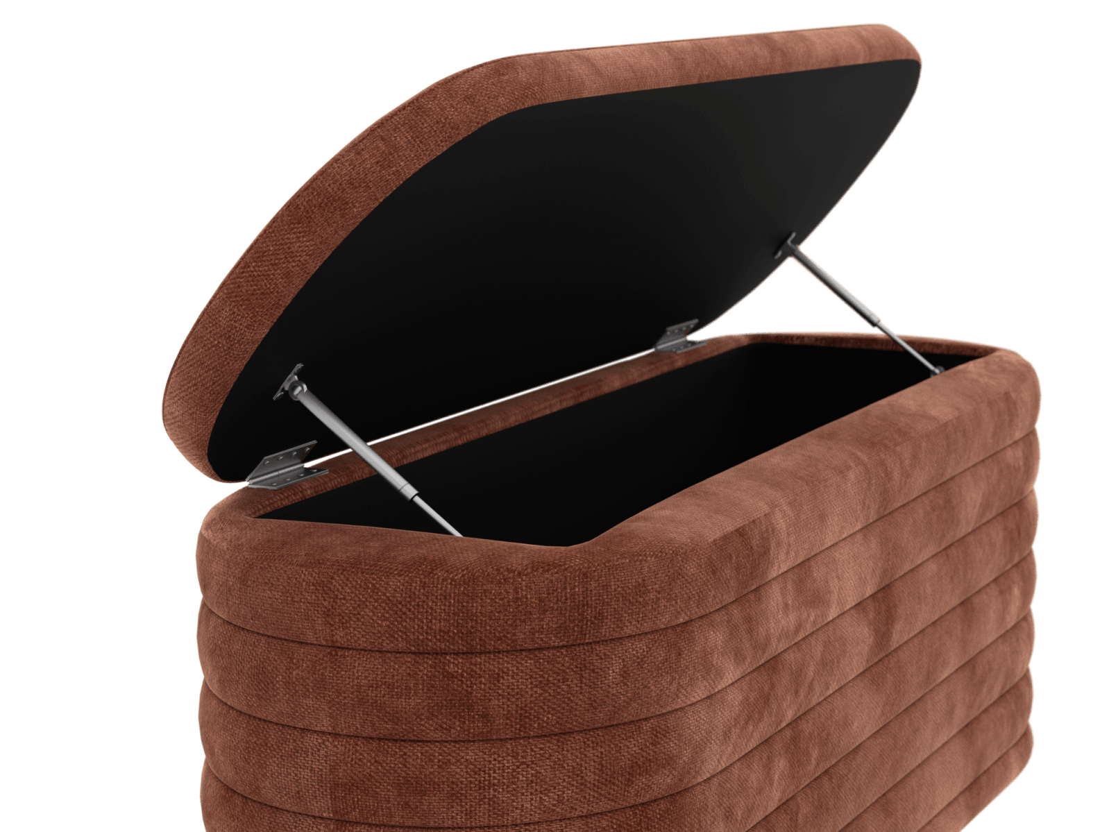 Topia Blanket Box Muse Rust color Muse Rust