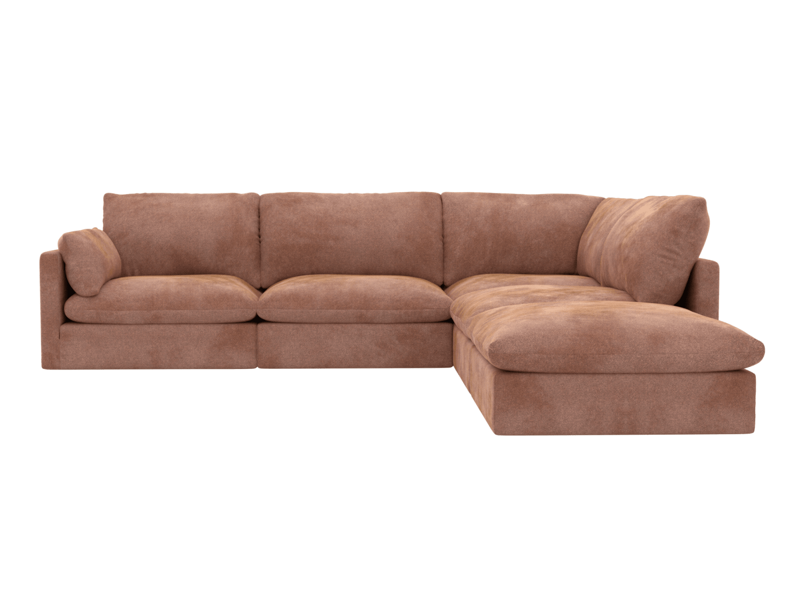 Willow Muse Dusk Modular Sofa - 5 Seater RAF Terminal color Muse Dusk