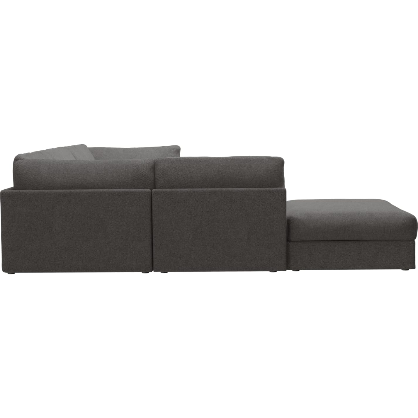 Finley California Slate Modular Sofa - 5 Seater LAF Terminal color California Slate