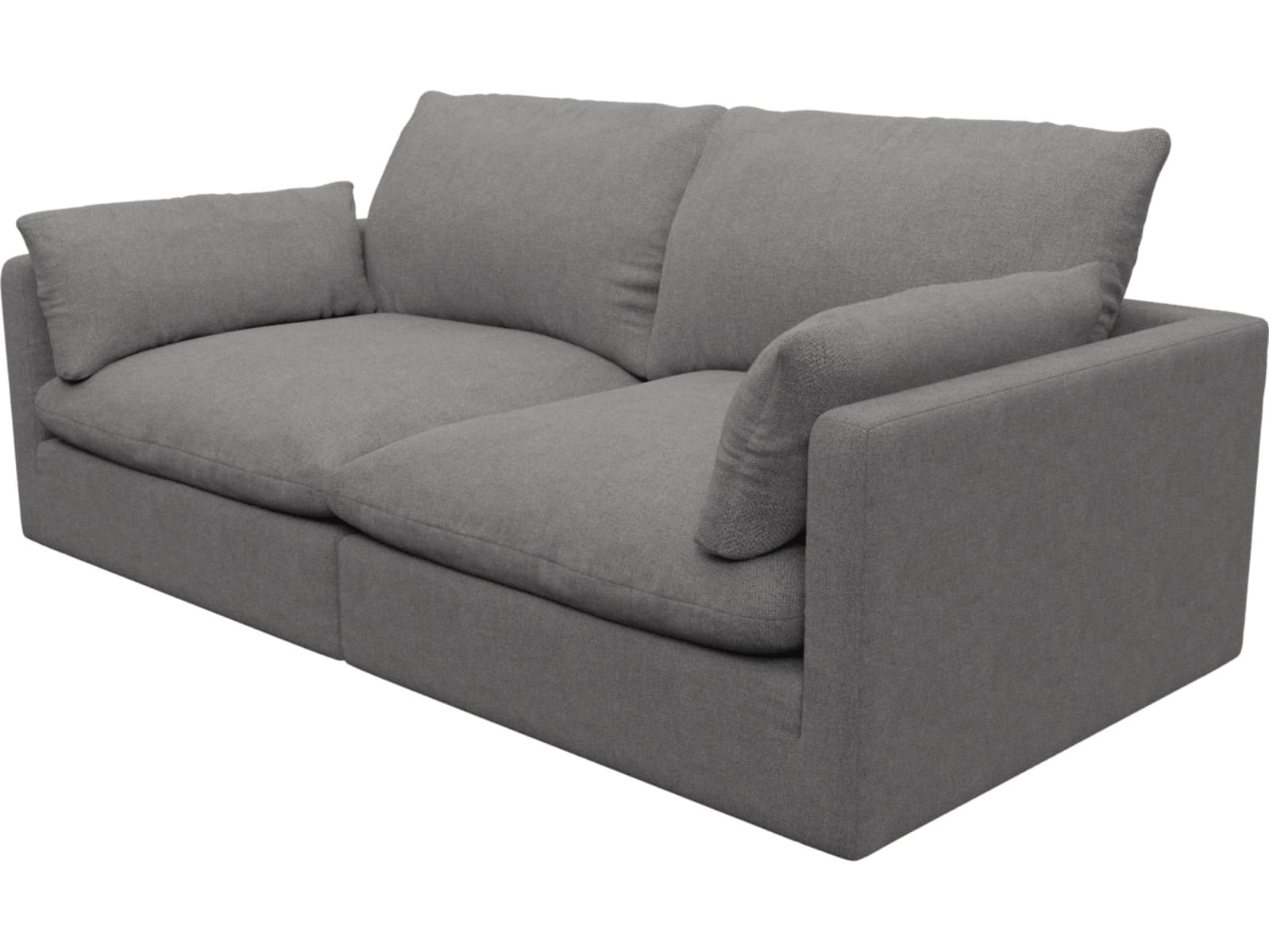 Willow California Slate Modular Sofa - 2 Seater color California Slate