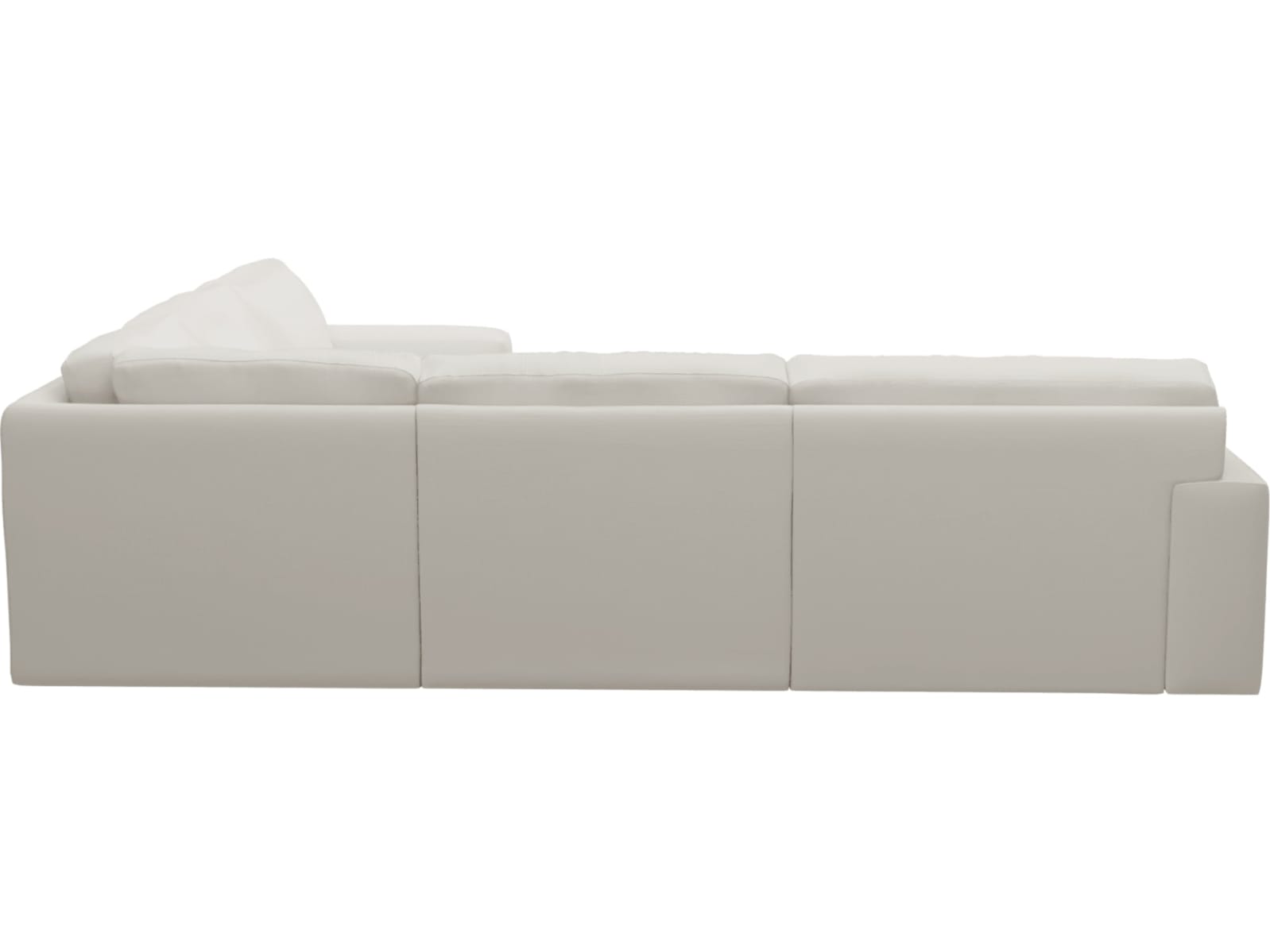 Monica Tribute Ice Corner Sofa - 5 Seater color Tribute Ice