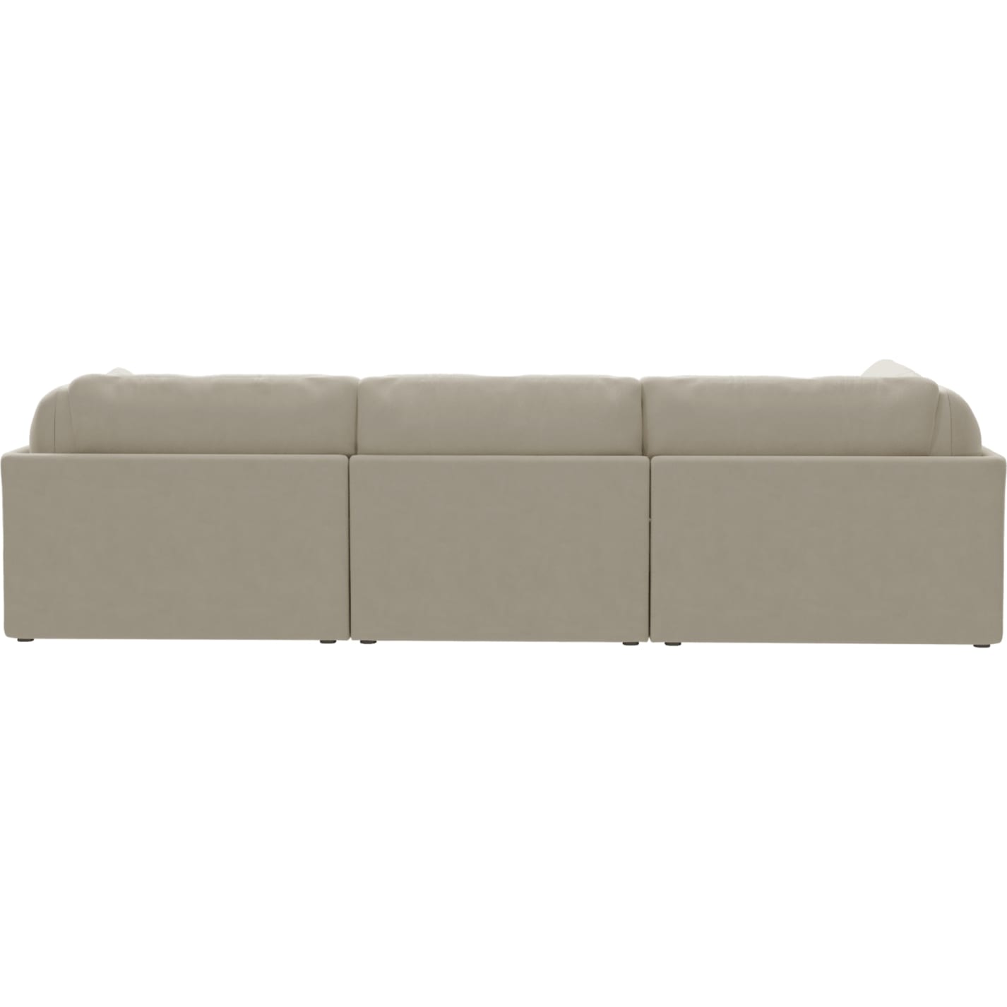 Finley Alpine Mist Modular Sofa - 5 Seater LAF Terminal color Alpine Mist