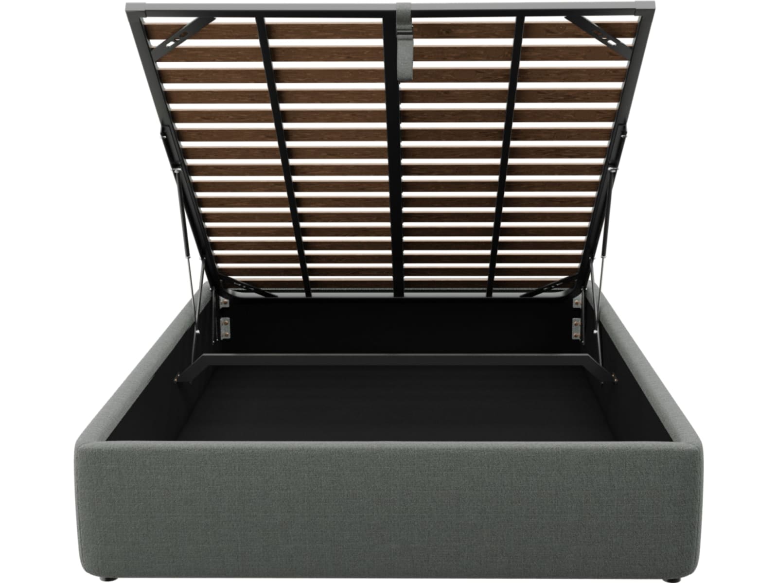 Leo Gas Lift Bed Base Tribute Storm color Tribute Storm