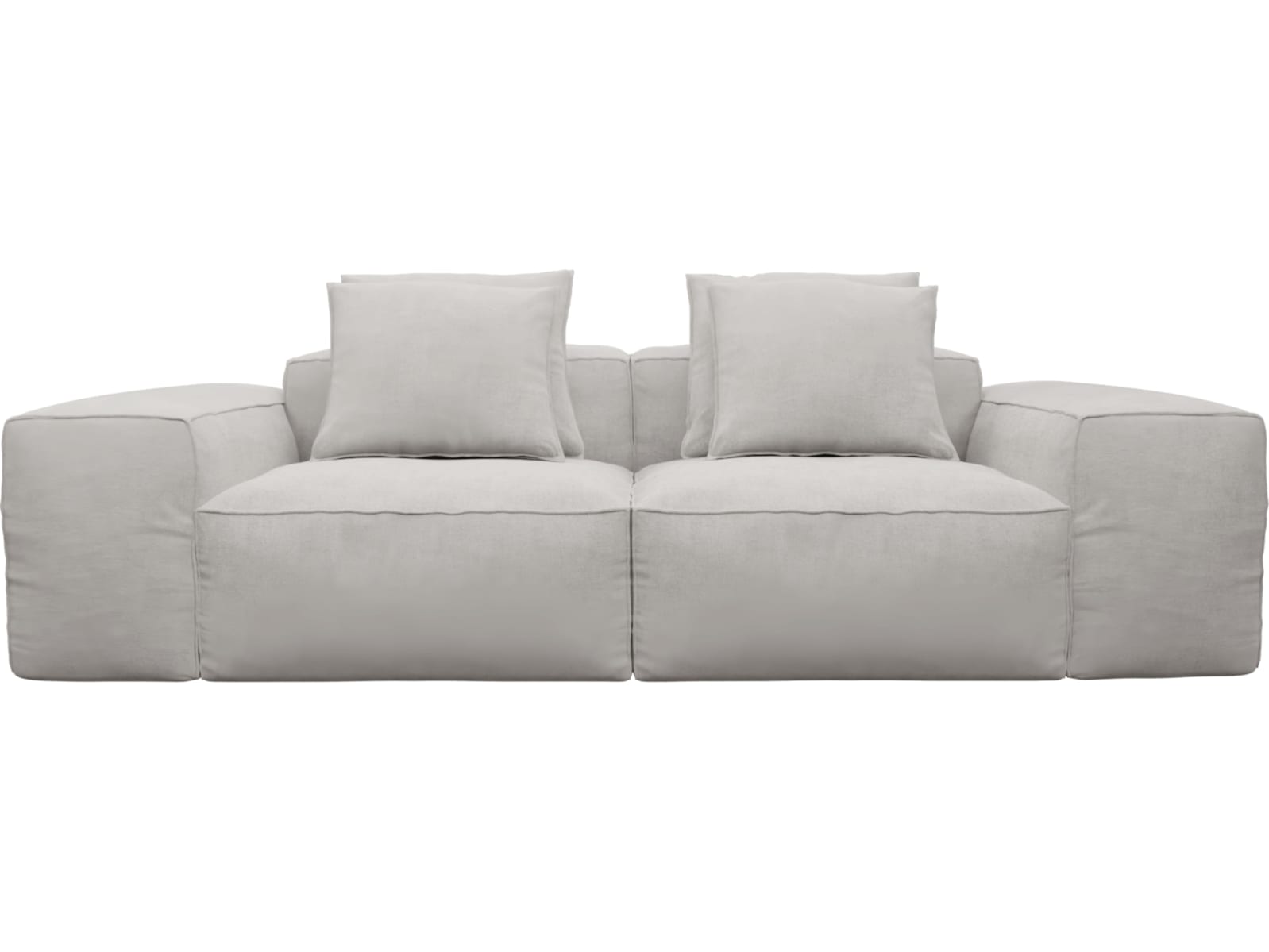 Riley Avon Mineral Modular Sofa - 2 Seater color Avon Mineral