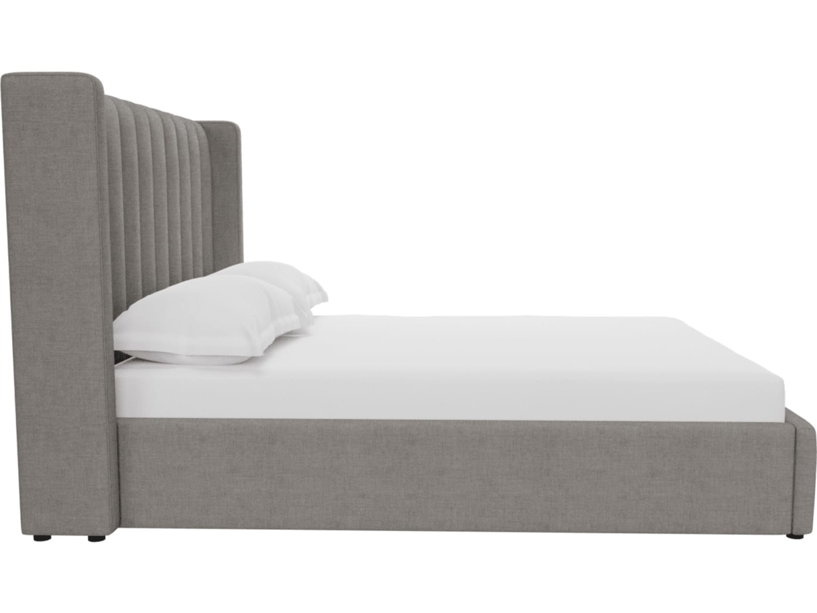 Isabella Bed Isla Soft Grey color Isla Soft Grey