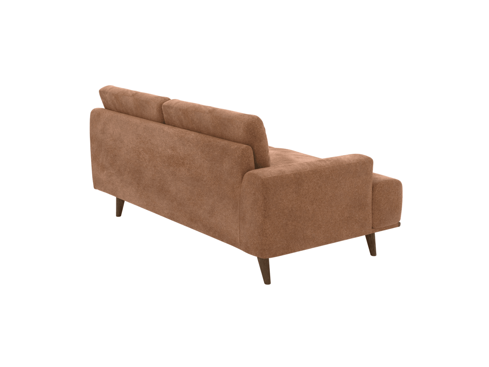 Dane Tribute Chestnut 2 Seat Left Facing Sofa Module color Tribute Chestnut