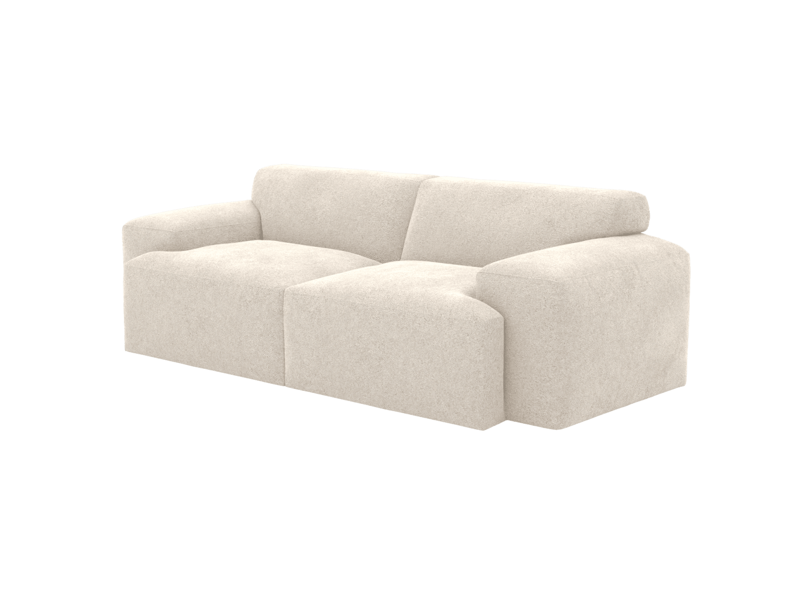 Copenhagen Avon Mineral Sofa - 2 Seater color Avon Mineral