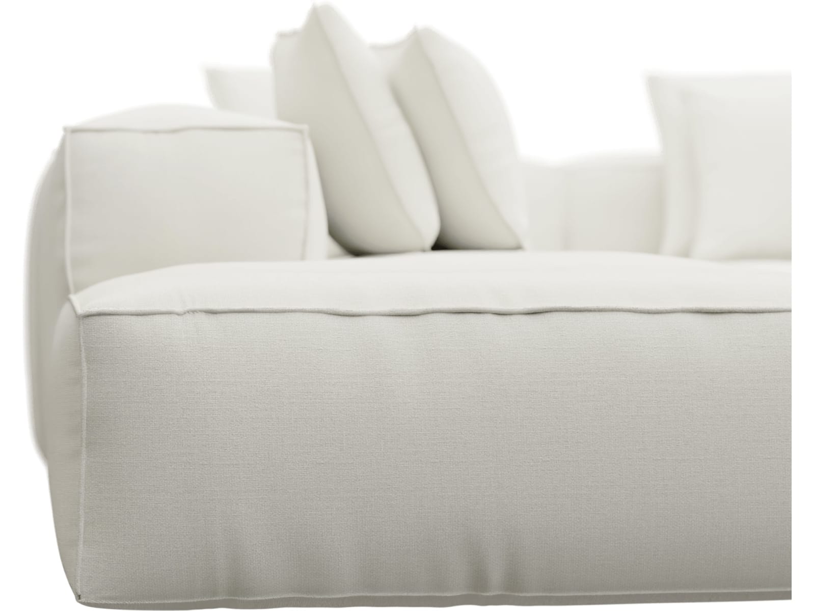 Riley Tribute Shell Modular Sofa - Arm, 2x Armless, Corner, Left Terminal color Tribute Shell