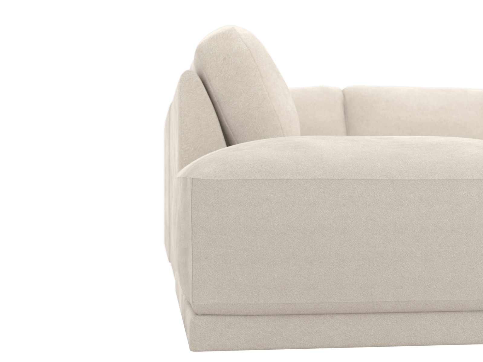 Emily Modular Sofa Muse Flax - 5 Piece color Muse Flax