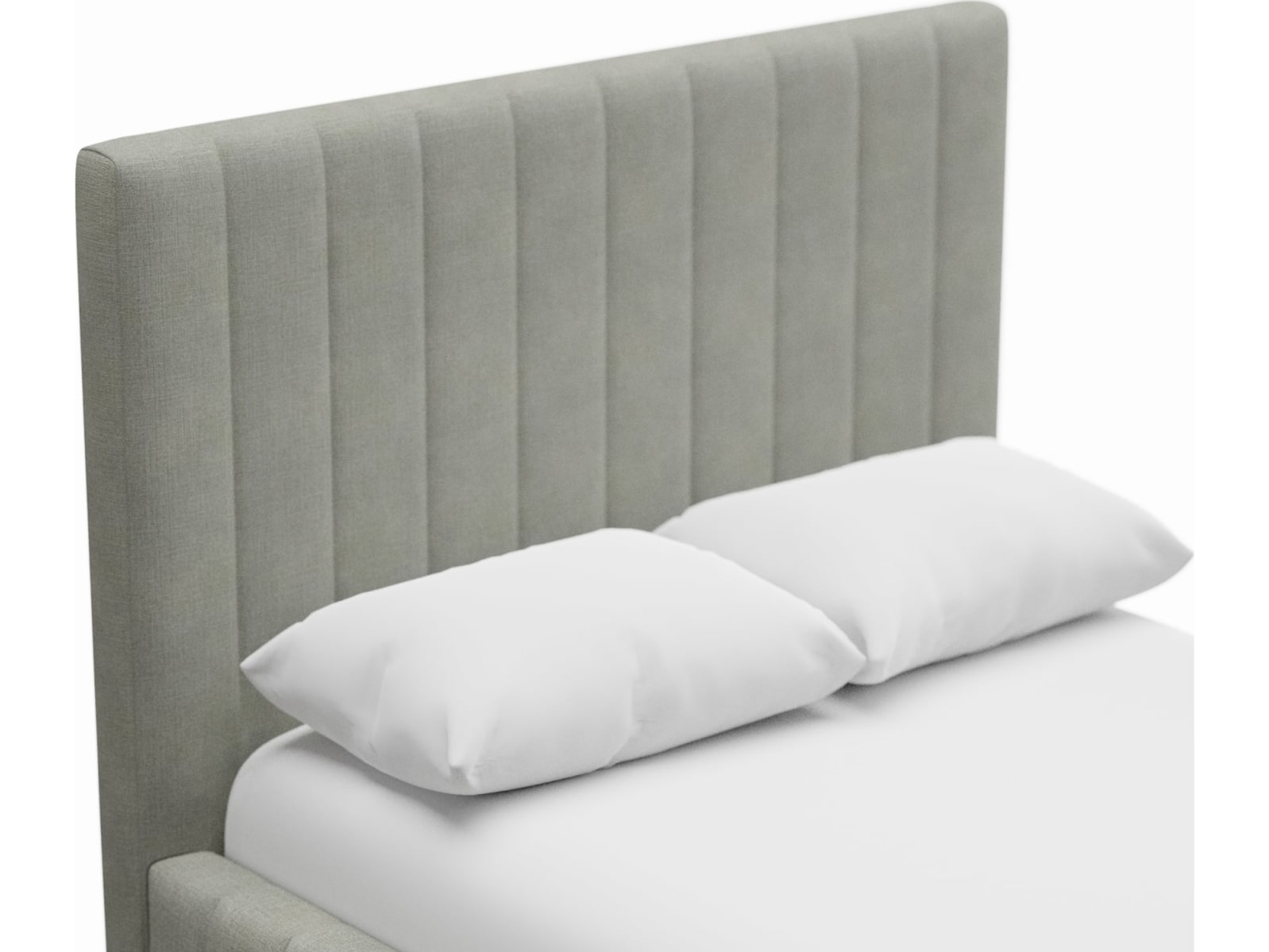 Brentwood Gas Lift Bed Toorak Pebble color Toorak Pebble