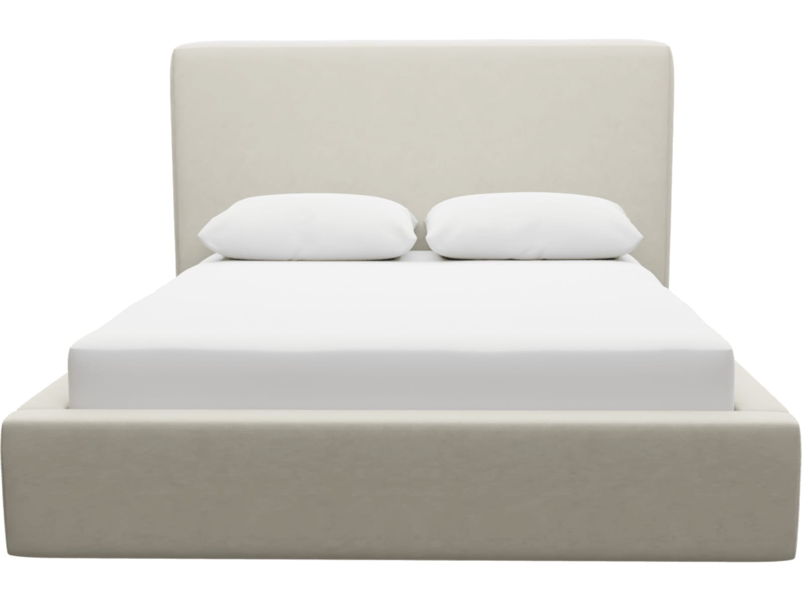 Felix Gas Lift Bed Muse Flax color Muse Flax