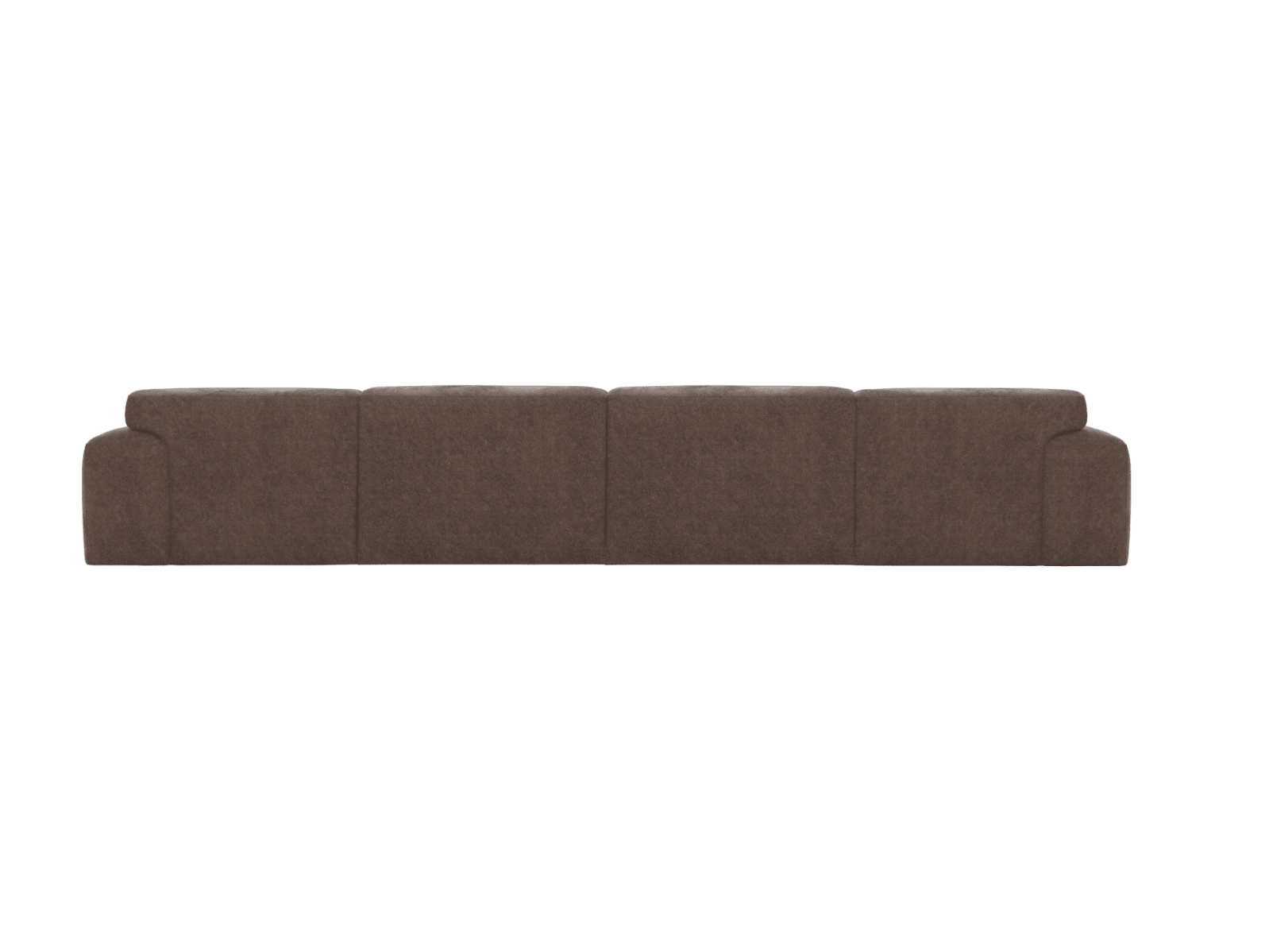 Copenhagen Muse Mink Chaise Sofa - 4 Seater color Muse Mink