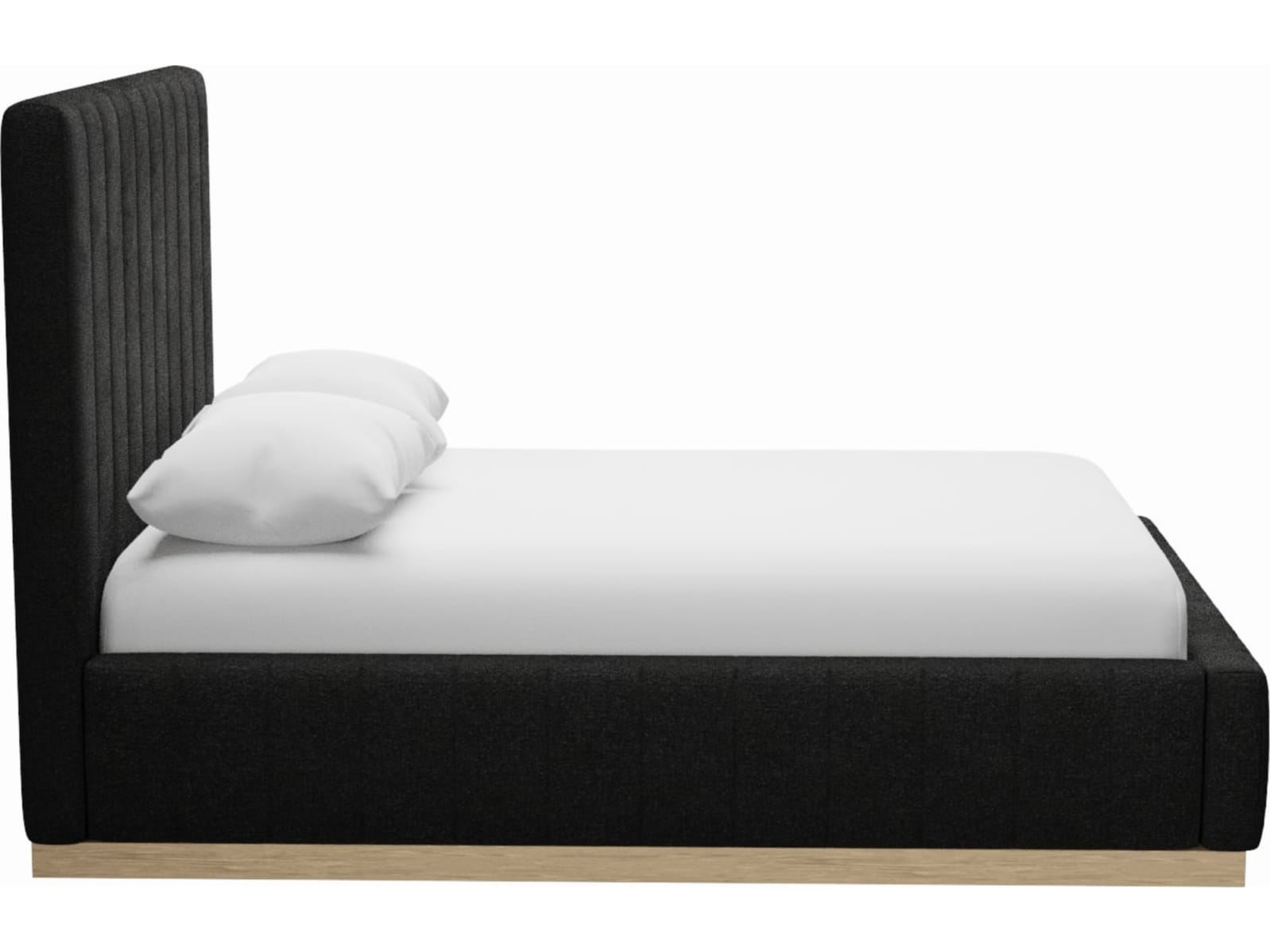 Brentwood Gas Lift Bed California Charcoal color California Charcoal