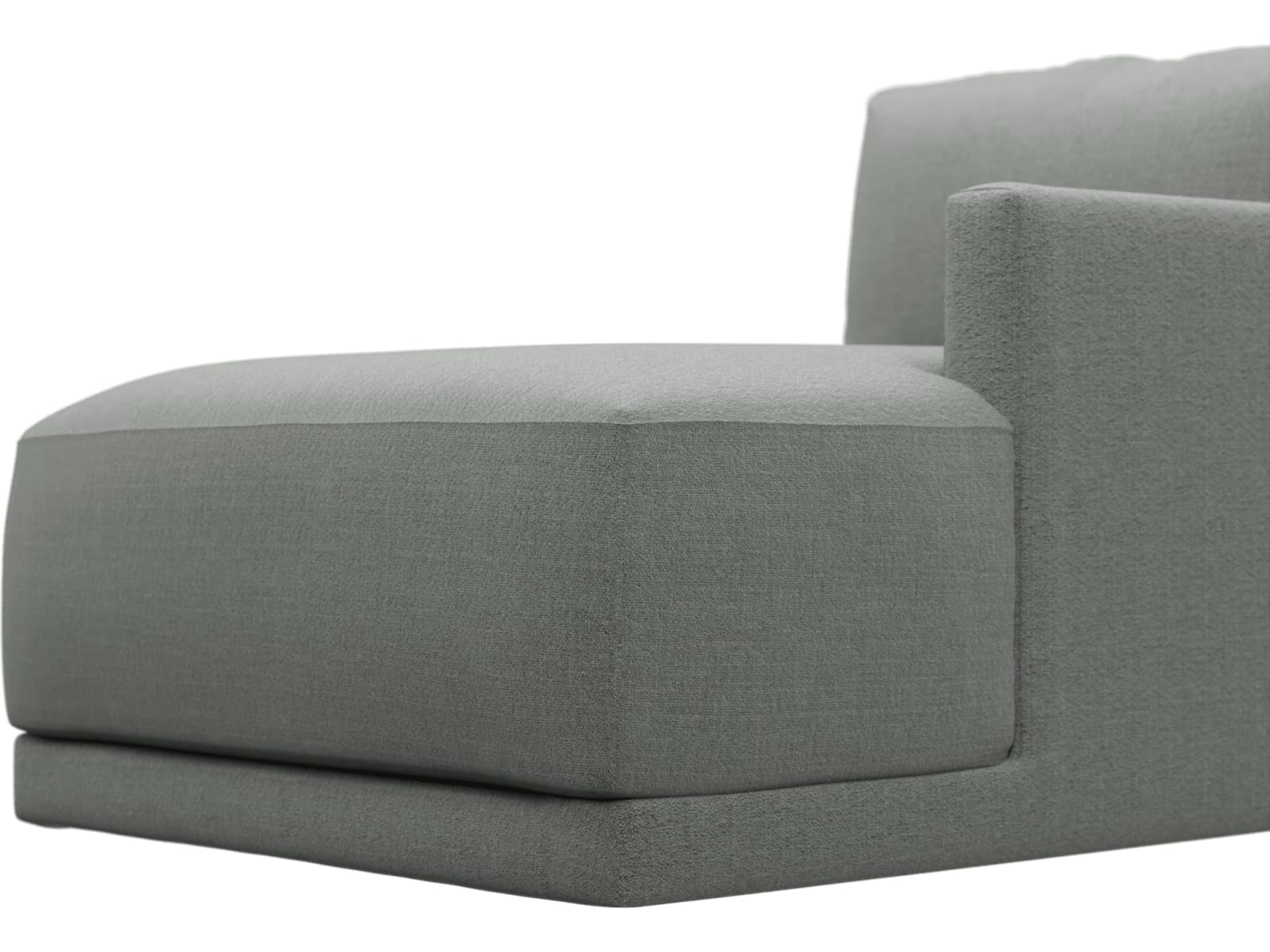Haven Tribute Storm Right Arm Facing Chaise Module color Tribute Storm