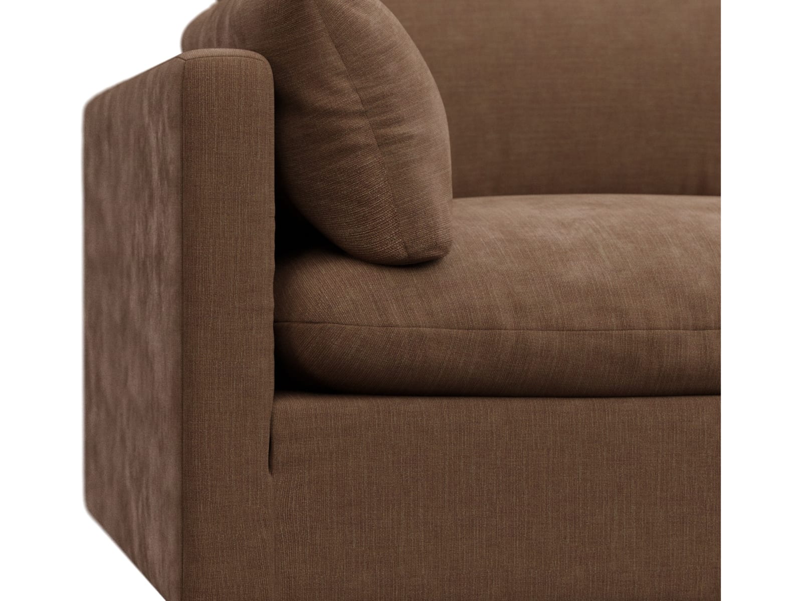 Willow Tribute Chestnut Modular Sofa - 6 Seater RAF Terminal color Tribute Chestnut