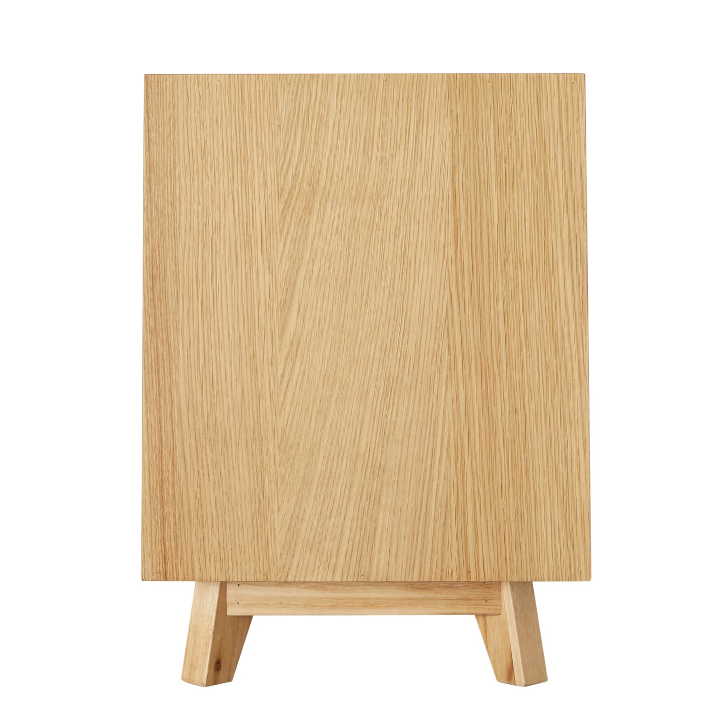 Morgan Oak Bedside Table - 2 Drawer color Natural