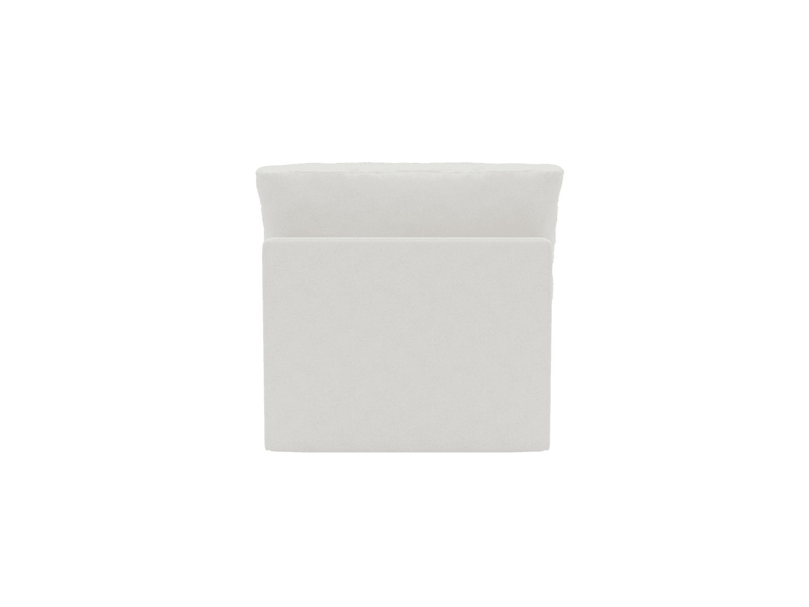 Retreat Noa Fog Armless Sofa Module color Noa Fog