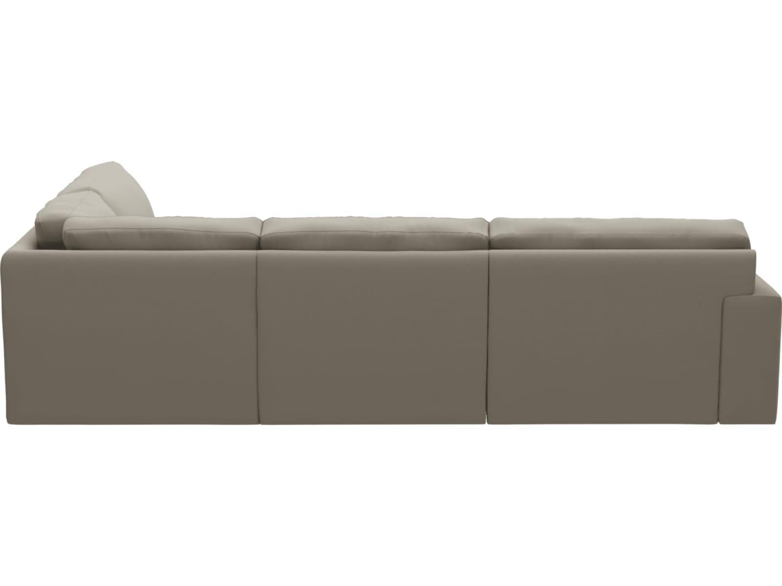 Monica Plaza Natural Sofa - 5 Seater RAF Terminal color Plaza Natural
