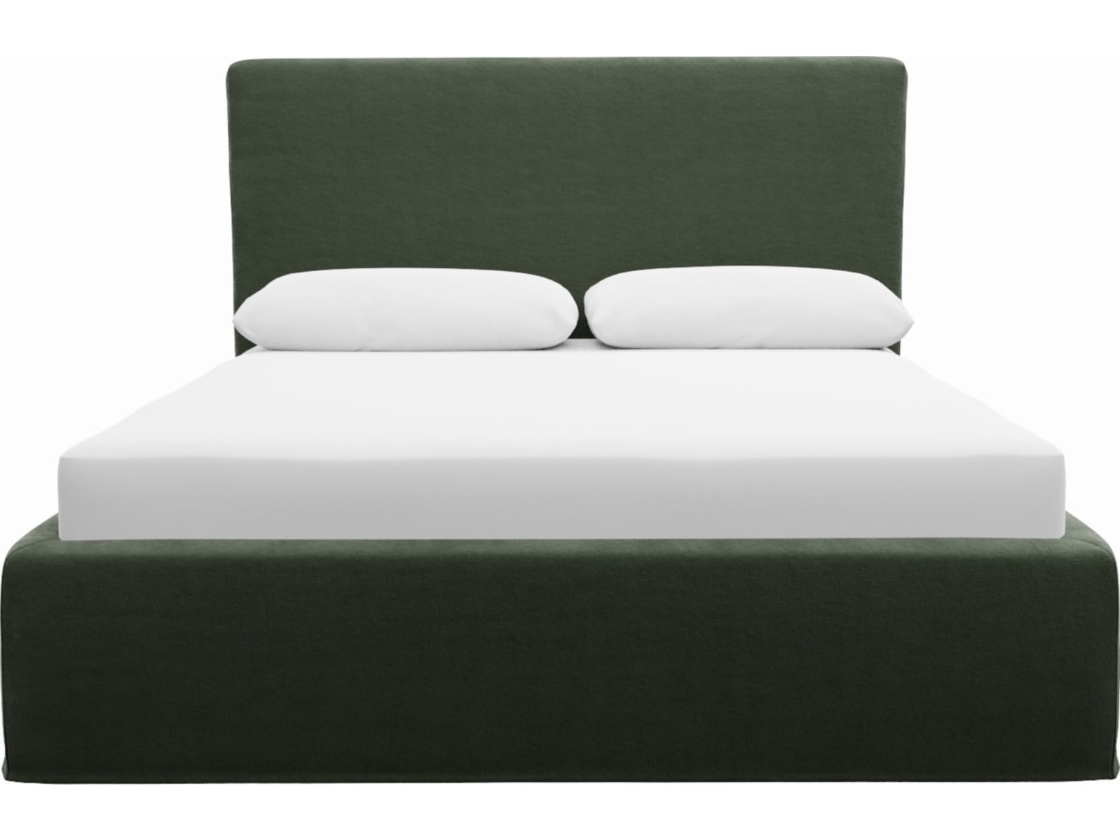 Willow Gas Lift Bed Muse Forest color Muse Forest