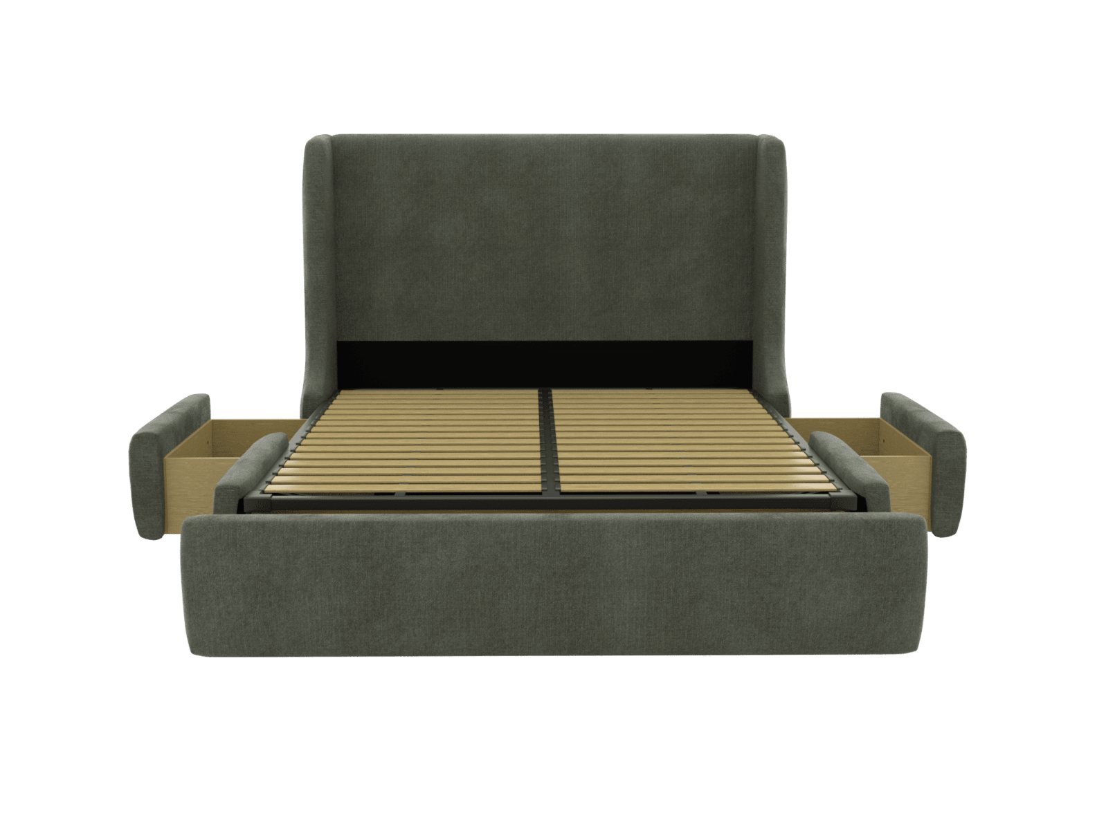 Lucy Drawer Bed Tribute Dark Jade color Tribute Dark Jade