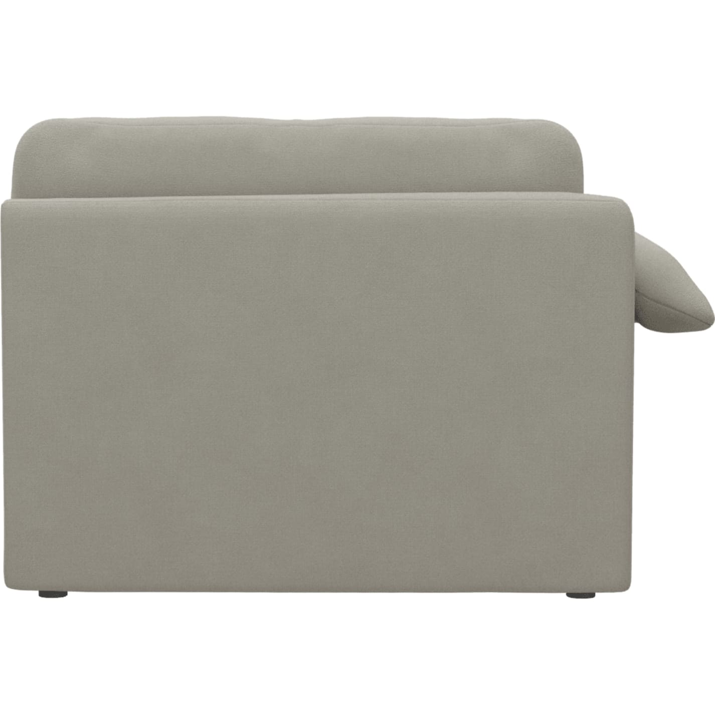 Ludlow California Ivory Left Arm Facing Chair Module color California Ivory