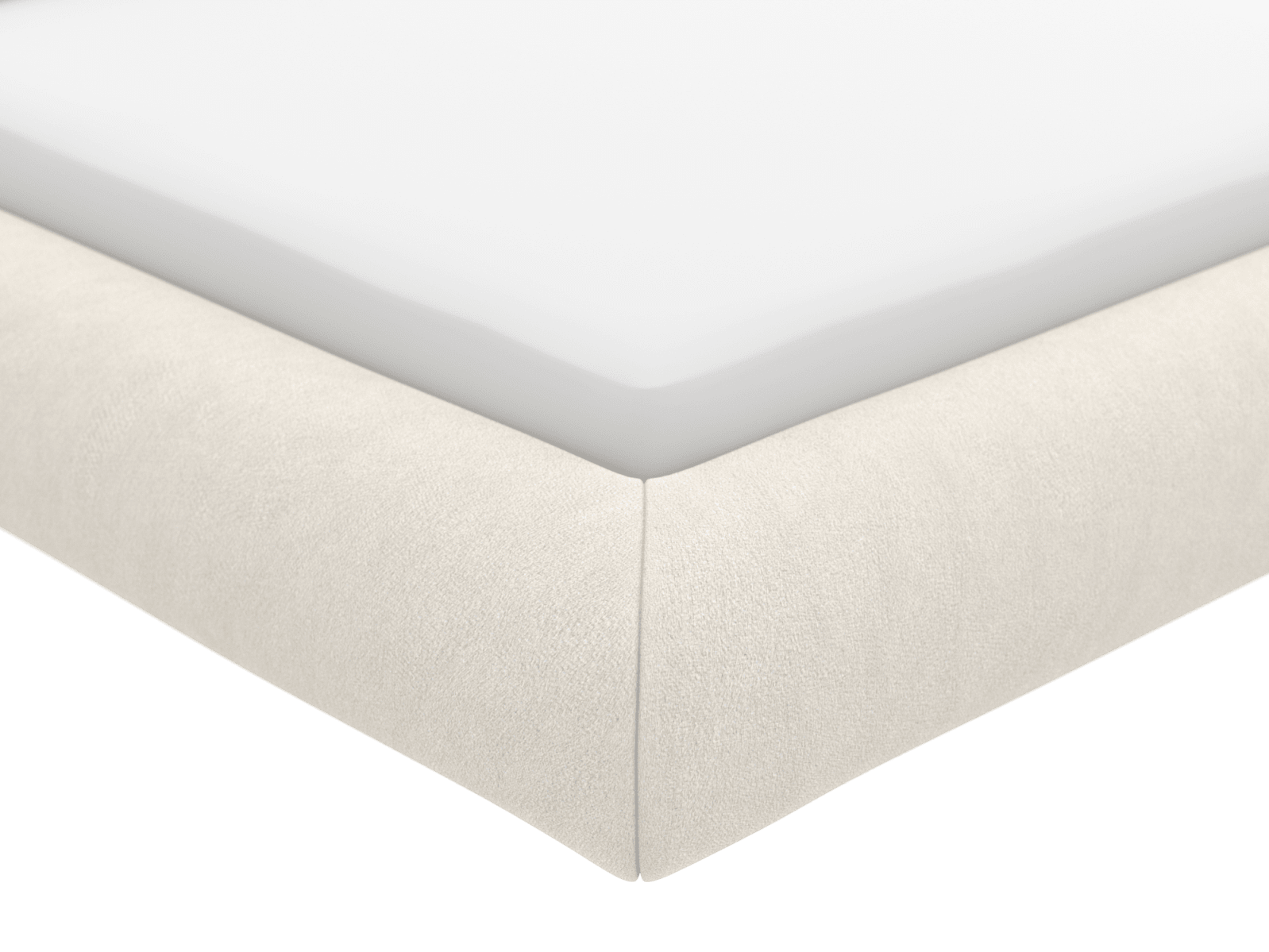 Frankie Bed California Ivory King color California Ivory