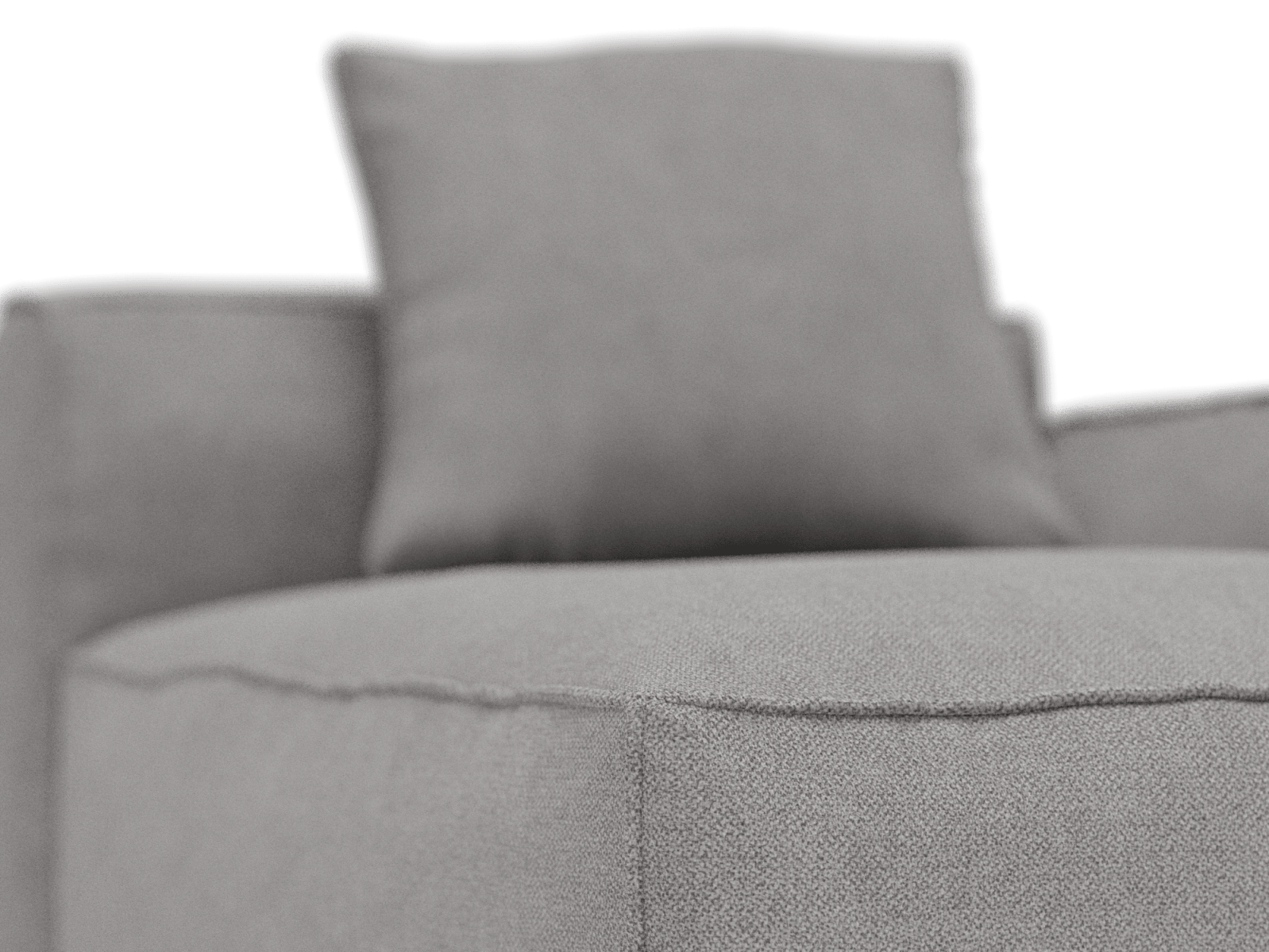 Riley Apt California Slate Chaise Right Arm Facing Sofa Module color California Slate