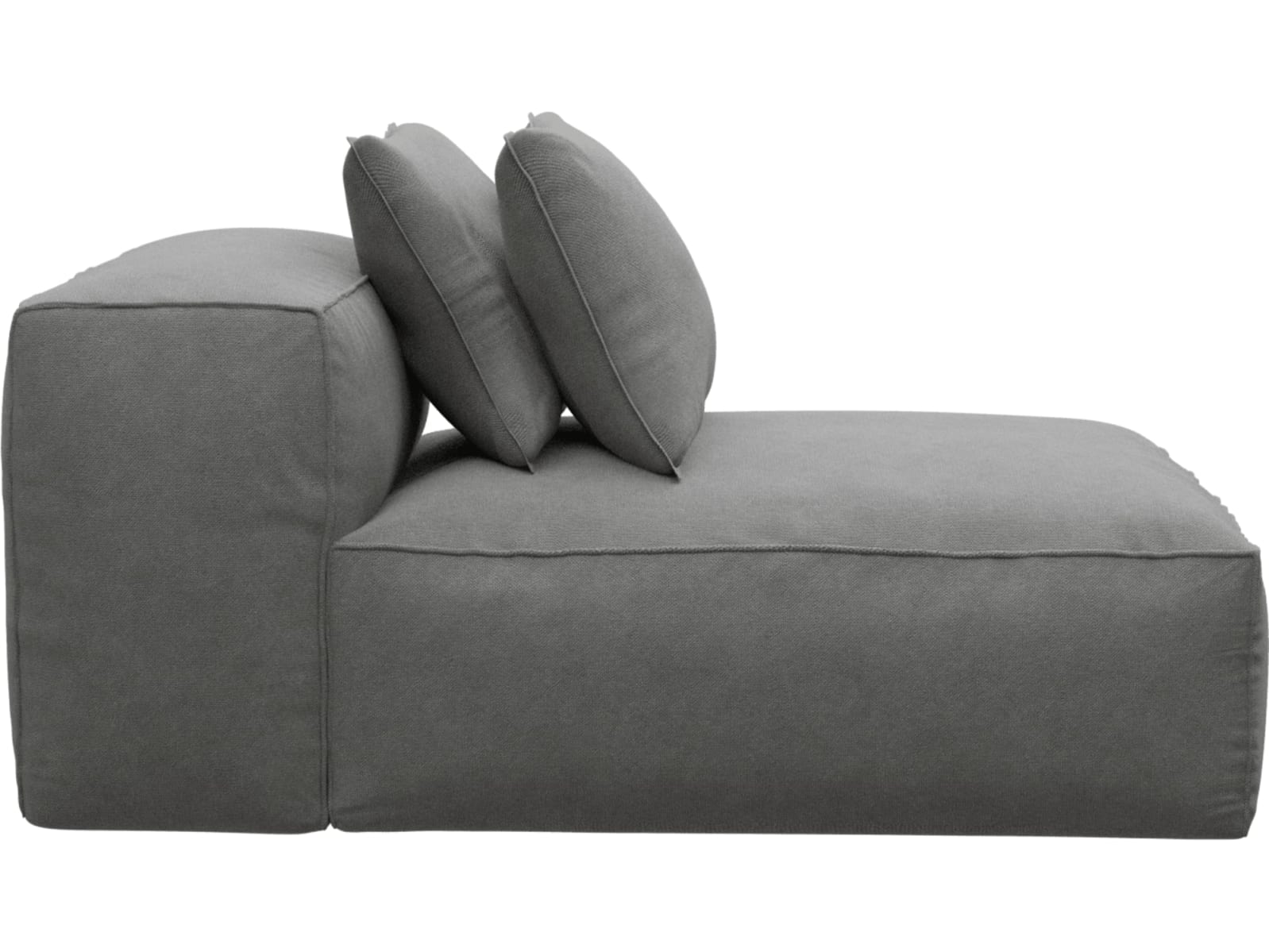 Riley Maya Flint Chaise Sofa Module color Maya Flint