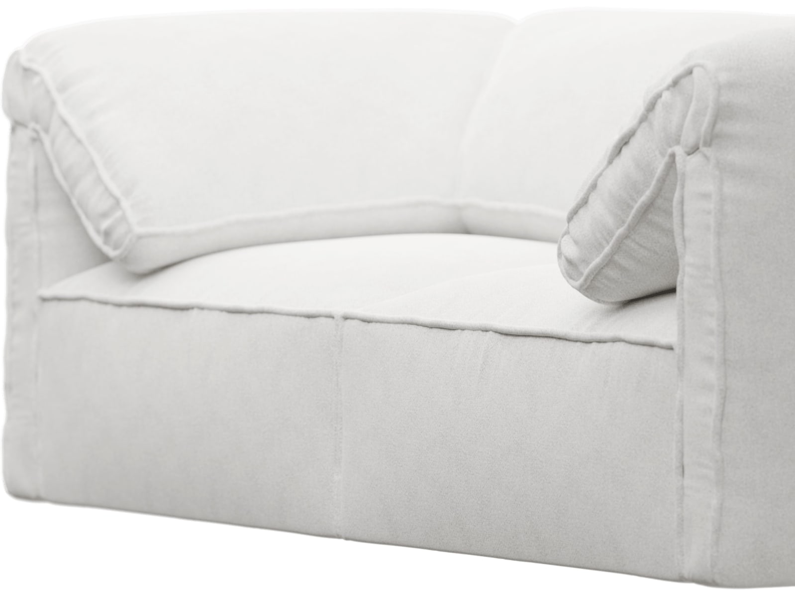 Kai Noa Fog Modular Sofa - 2 Seater color Noa Fog