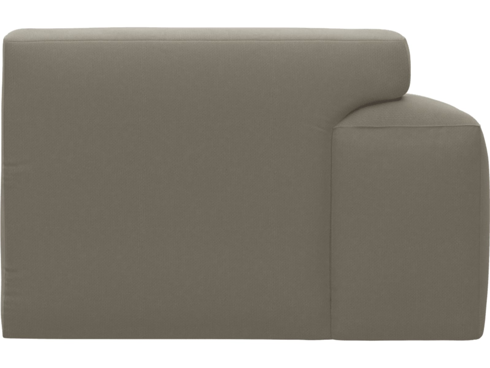 Copenhagen Plaza Natural Left Arm Facing Sofa Module color Plaza Natural