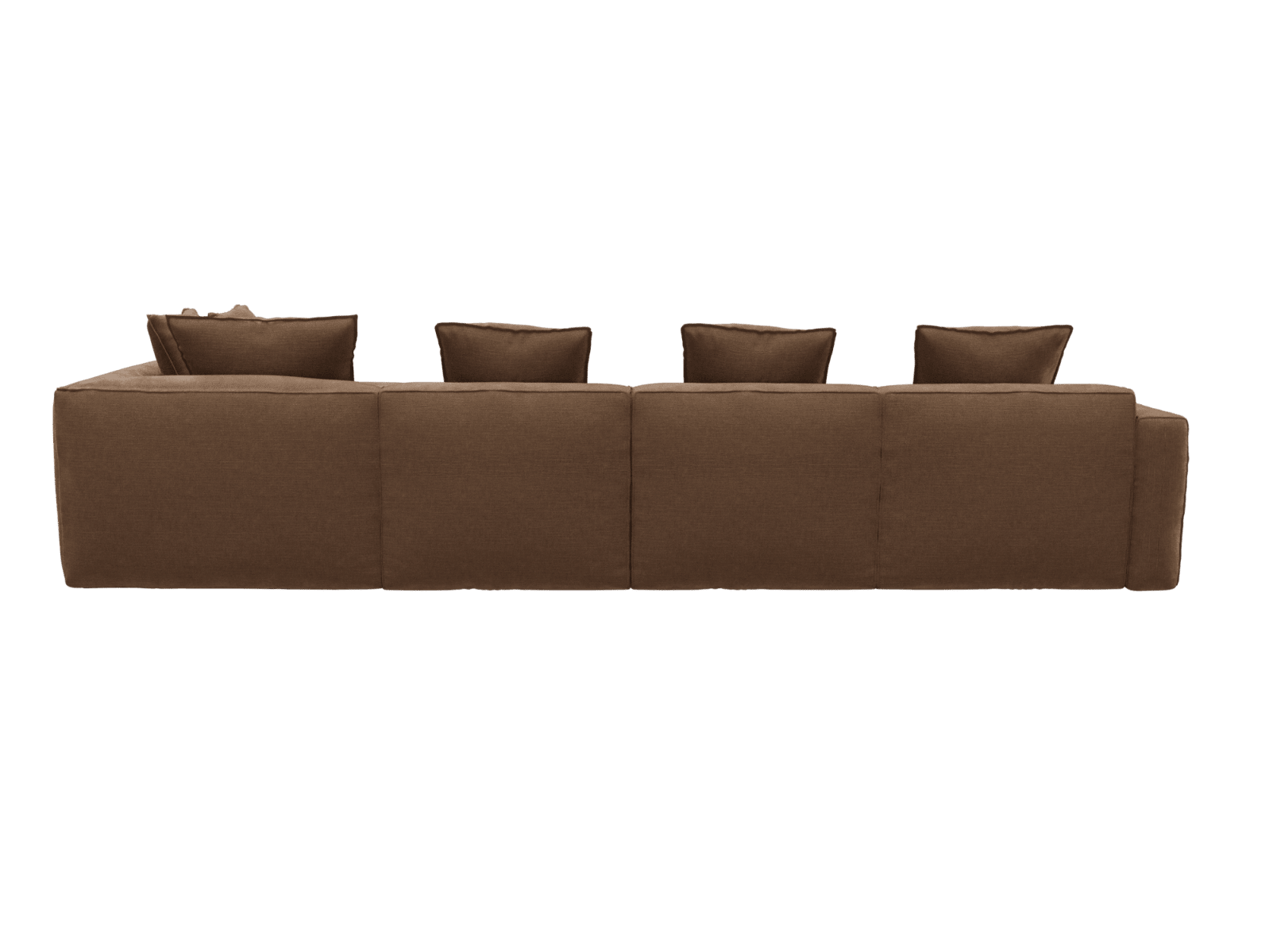 Riley Apt Tribute Chestnut Sofa - 6 Seater RAF Terminal color Tribute Chestnut